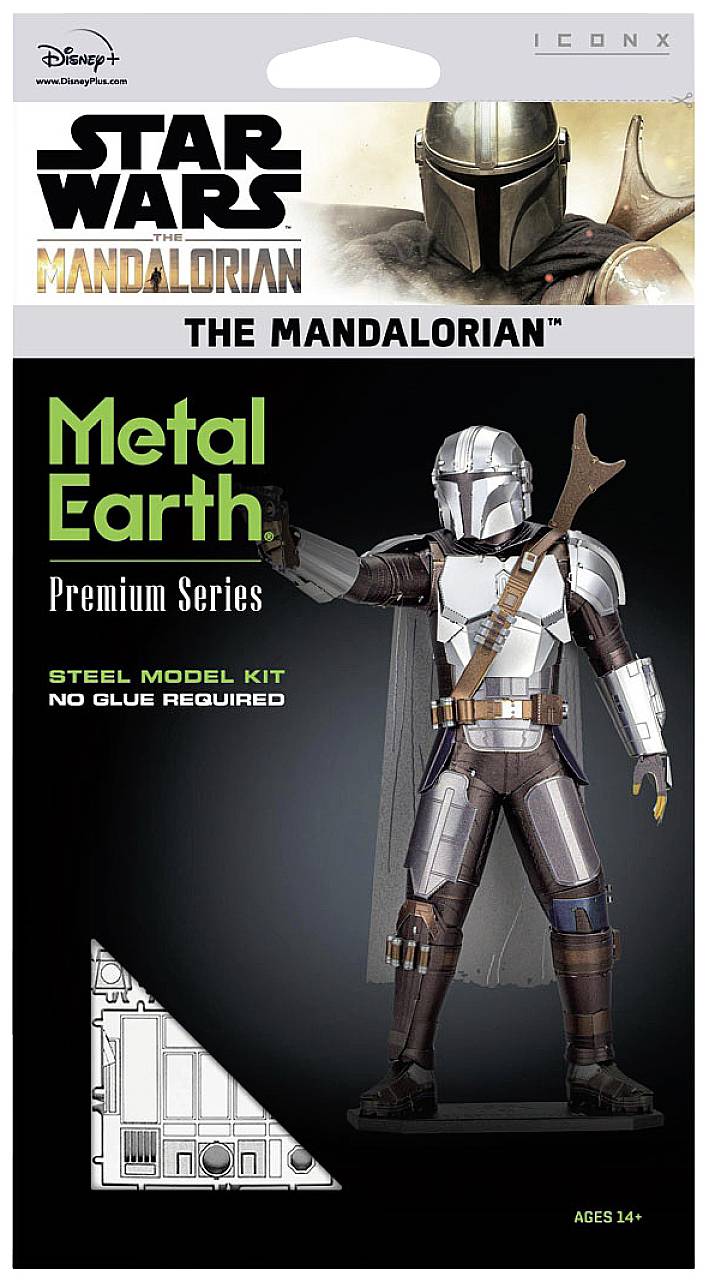 Metal Earth Iconx STAR WARS Mandalorian - The Mandalorian™ Kit en métal