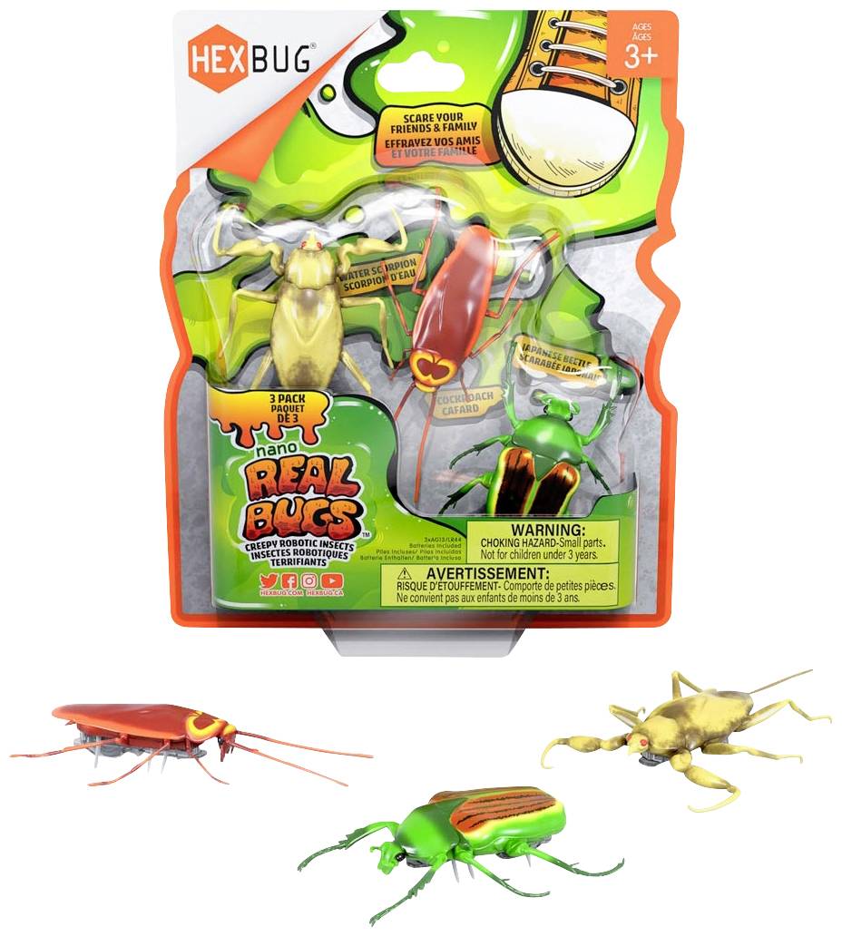 HexBug Nano Real Bugs 3-Pack Robot jouet