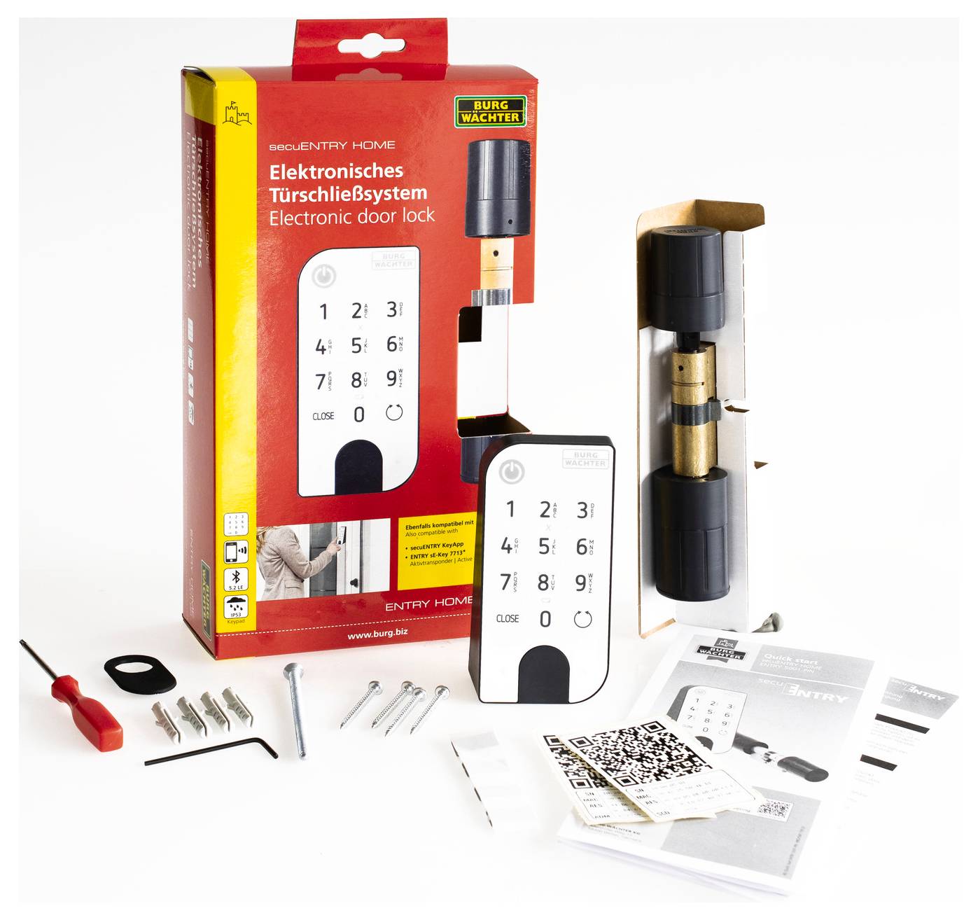 Serrure Burg Wächter ENTRYhome 5001 PIN 50010 IP53