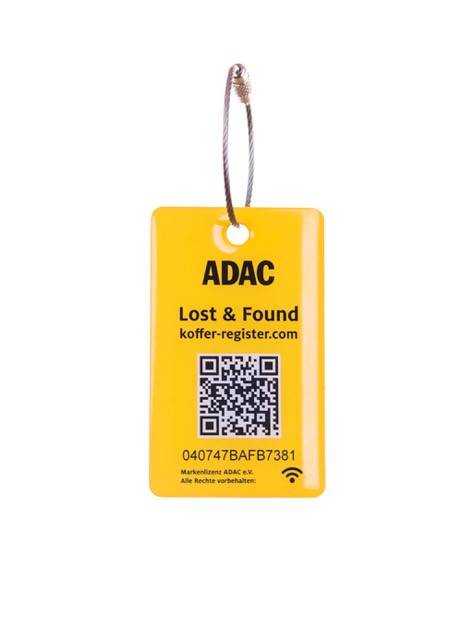 ADAC 005-4005020 Tracker NFC traceur de bagages jaune