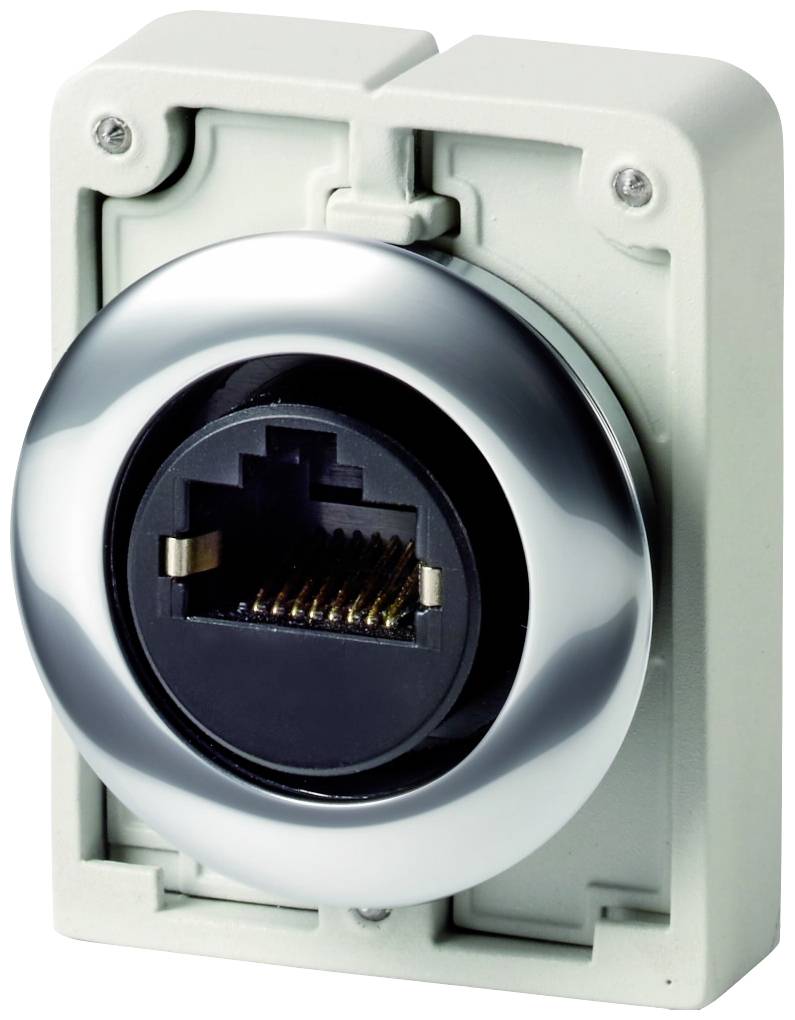 Eaton M30C-FRJ45 Embase femelle 187086 Y7-187086 embase femelle Nombre de pôles 8P8C 1 pc(s)