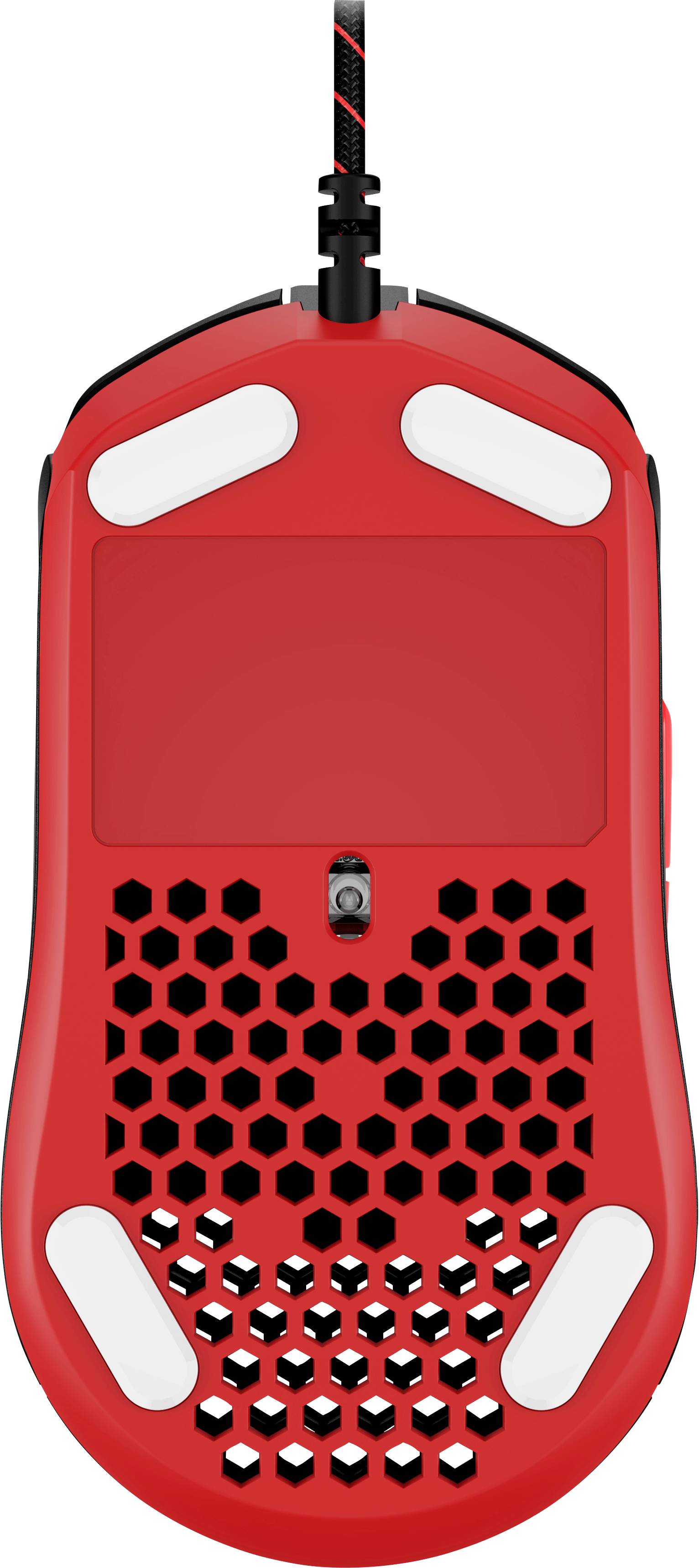 HyperX Pulsefire Haste Souris de gaming filaire optique noir/rouge 6 Boutons 16000 dpi éclairé