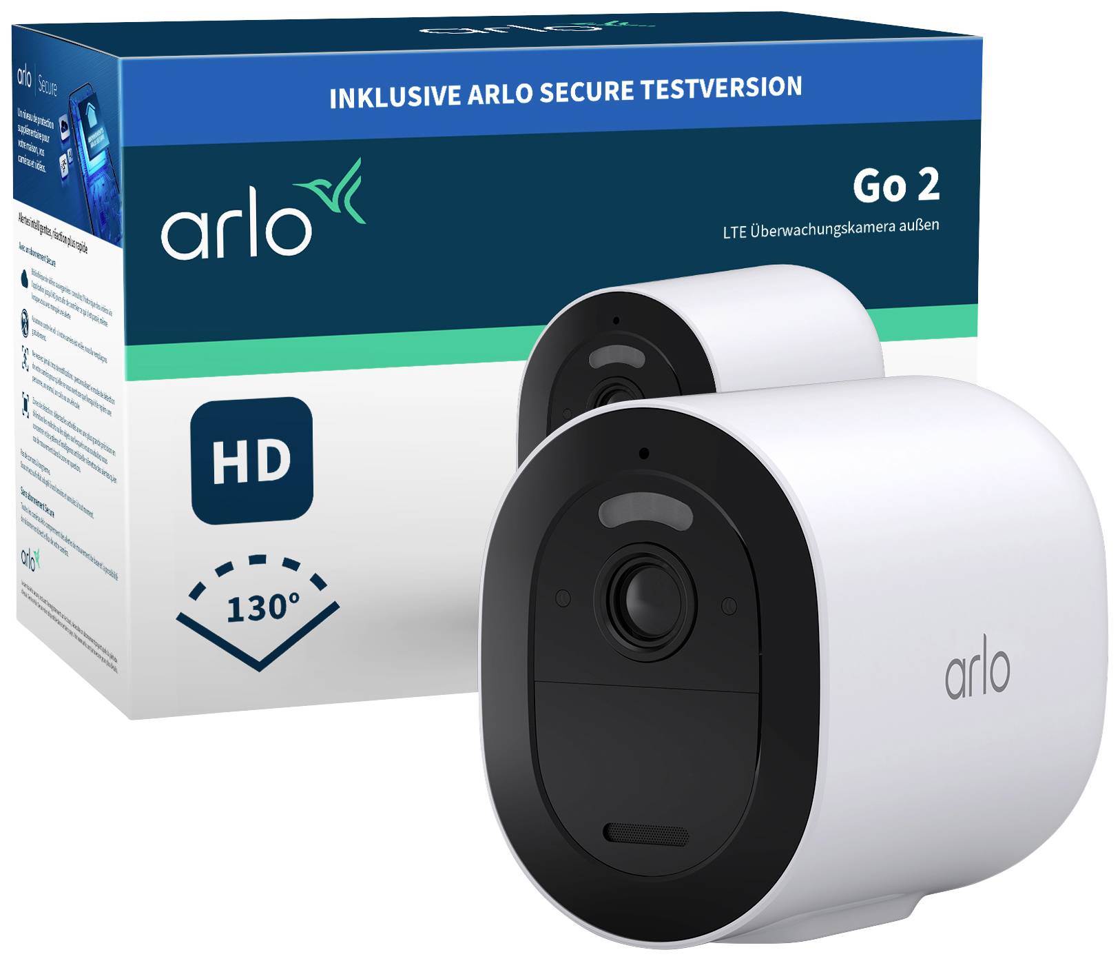 VML2030-100EUS ARLO Go 2 LTE GSM, Wi-Fi IP Caméra de surveillance 1920 x 1080 pixels