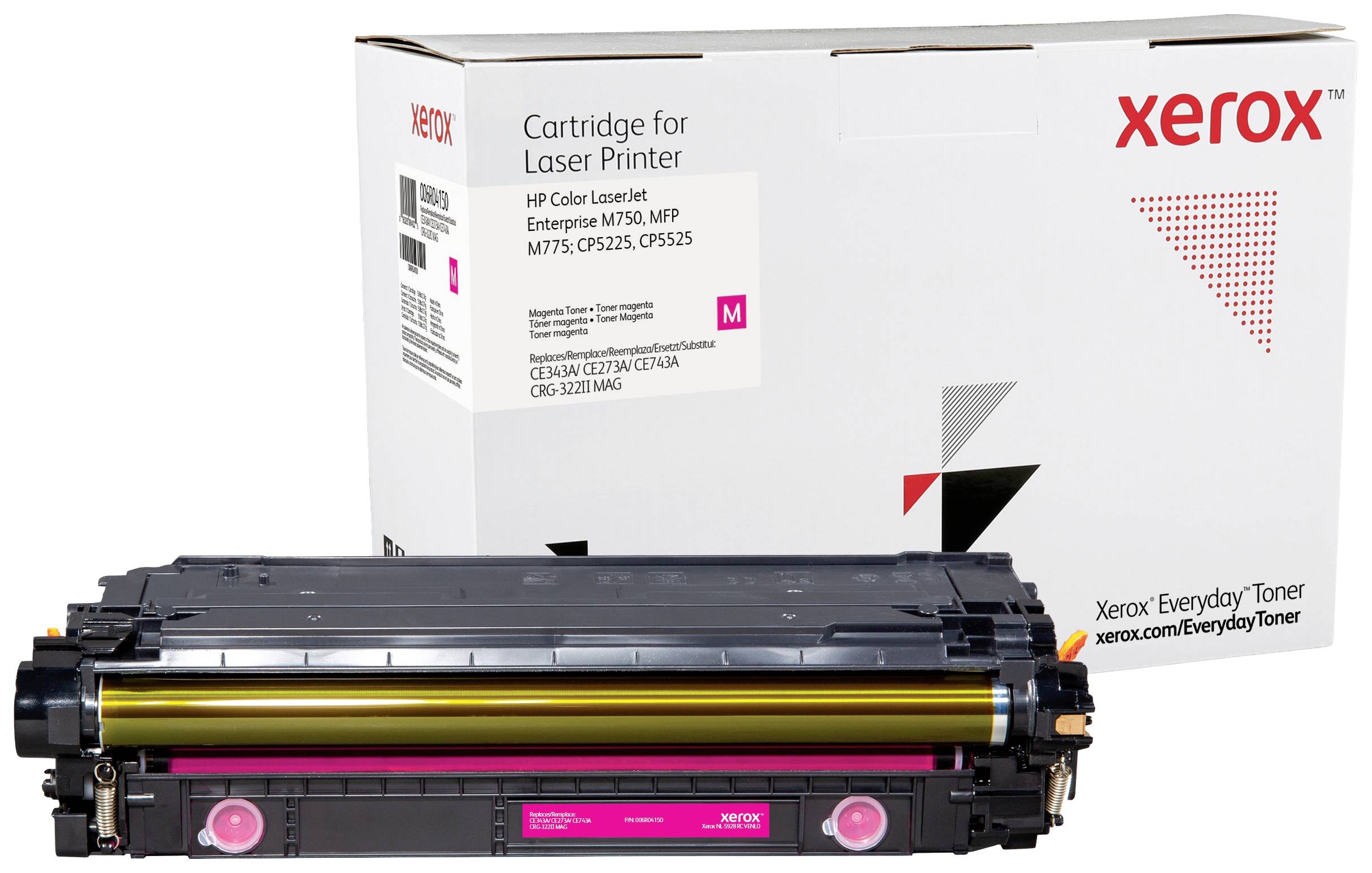 Xerox Toner remplace HP 651A/ 650A/ 307A (CE343A/CE273A/CE743A) compatible magenta 16000 pages Everyday 006R04150