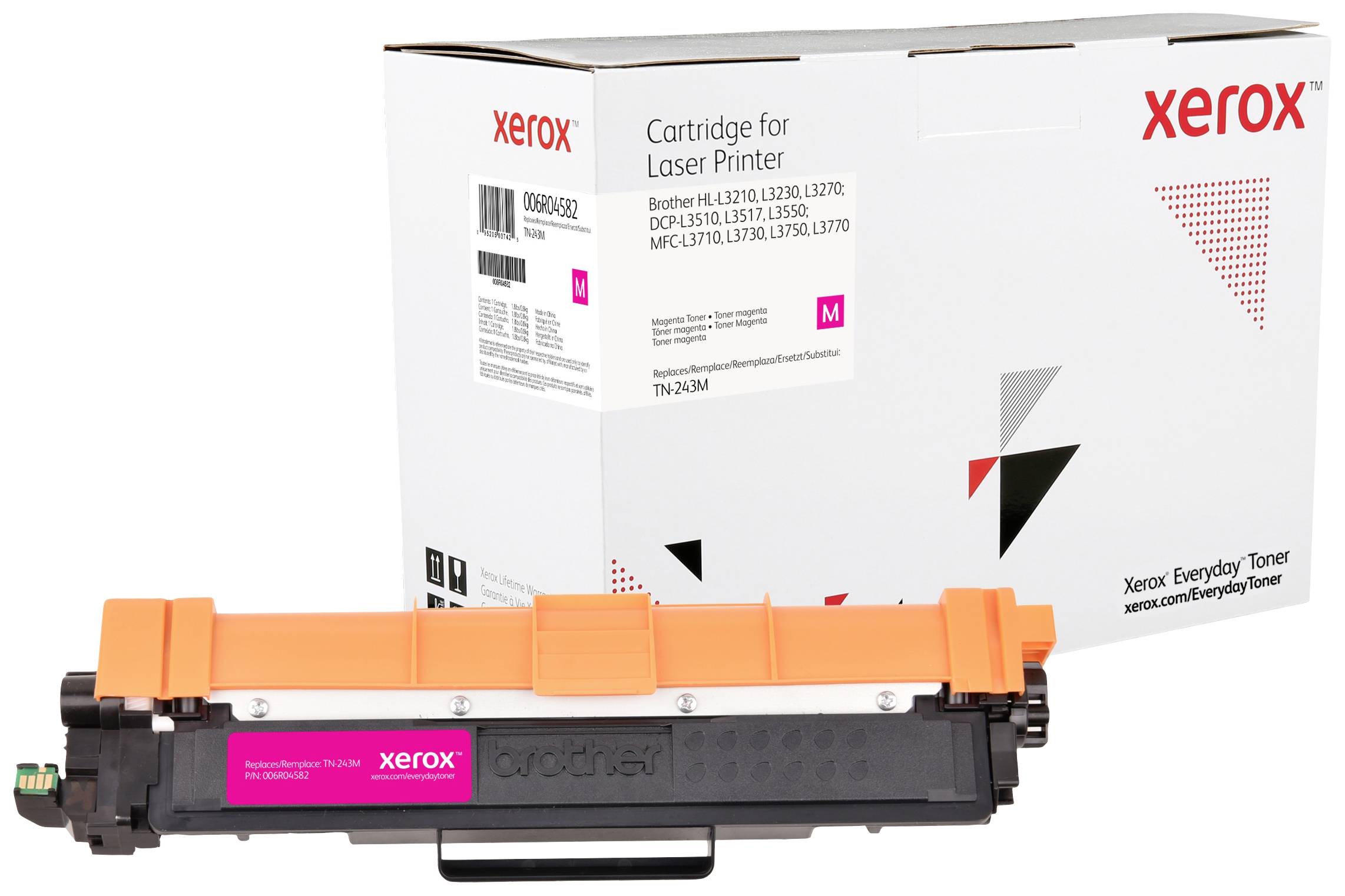 Xerox Toner remplace Brother TN-243M compatible magenta 1000 pages Everyday 006R04582