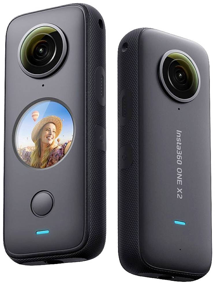 Insta360 ONE X2 Caméra sport 360°, accéléré, étanche
