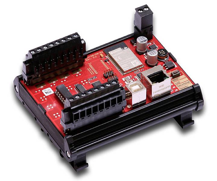 Deditec WEU-OPTOIN-8 WEU-OPTOIN-8 Module d'entrée WiFi, Ethernet, USB Nombre d'entrées numériques: 8