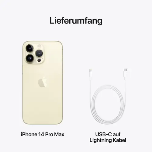 Apple iPhone 14 Pro Max or 128 GB 17 cm (6.7 pouces) Apple iPhone 14 Pro Max or 128 GB 17 cm (6.7 pouces)