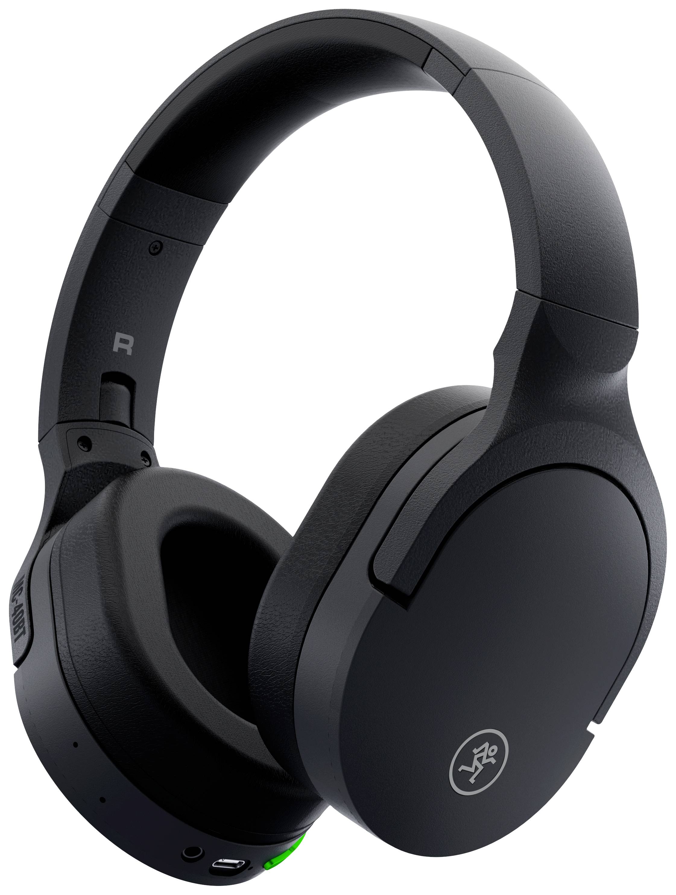 Mackie MC-40BT Micro-casque supra-auriculaire Bluetooth Stereo noir pour le studio