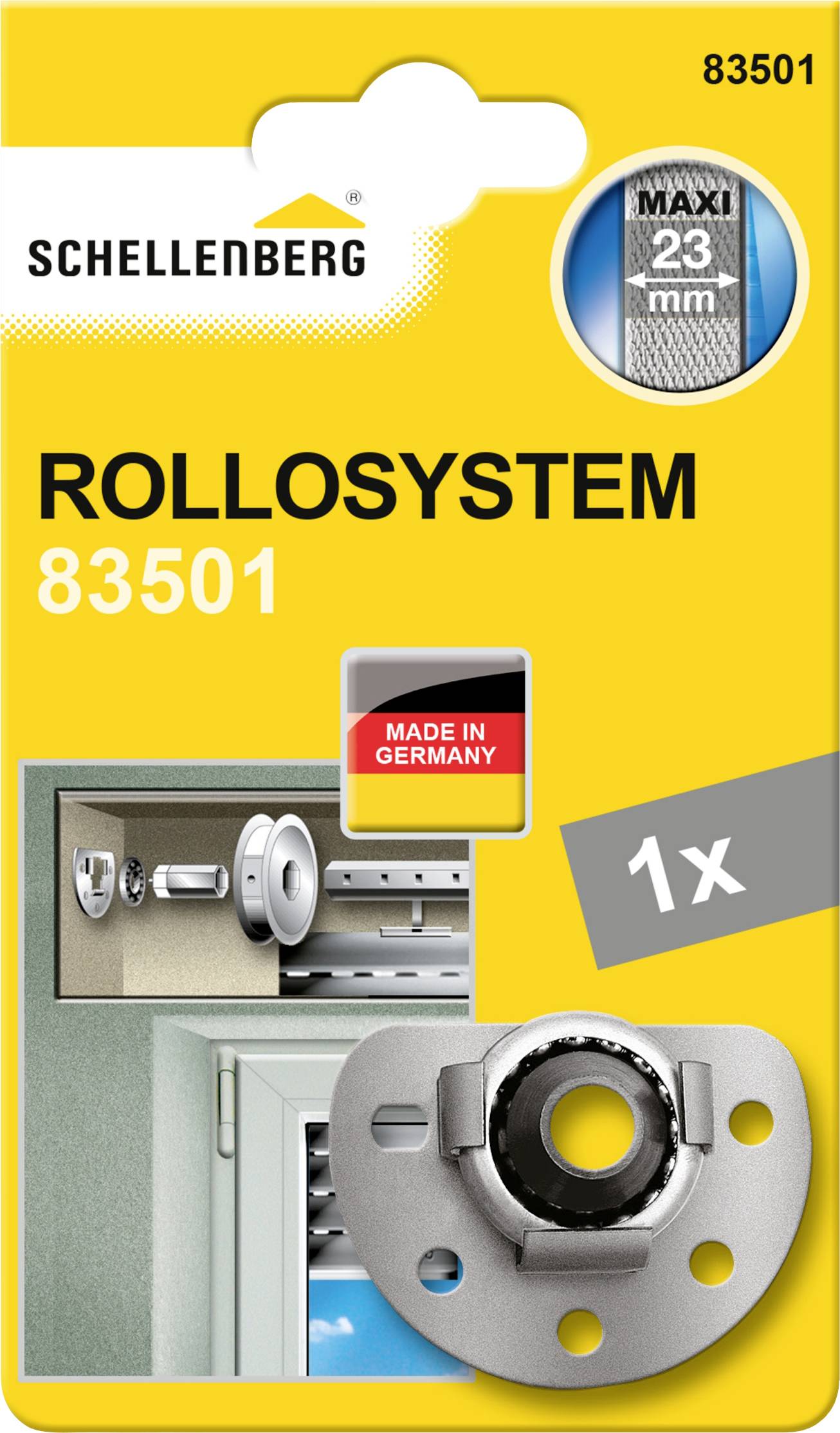 Schellenberg 83501 Support mural Adapté à (systèmes de volets roulants) Schellenberg Maxi