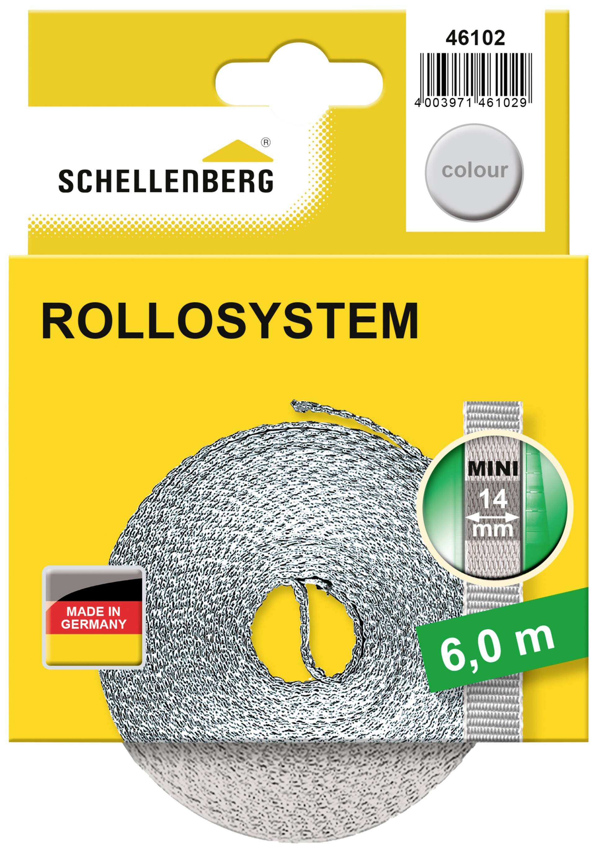 Schellenberg 46102 Sangle de volet roulant Adapté à (systèmes de volets roulants) Schellenberg Mini