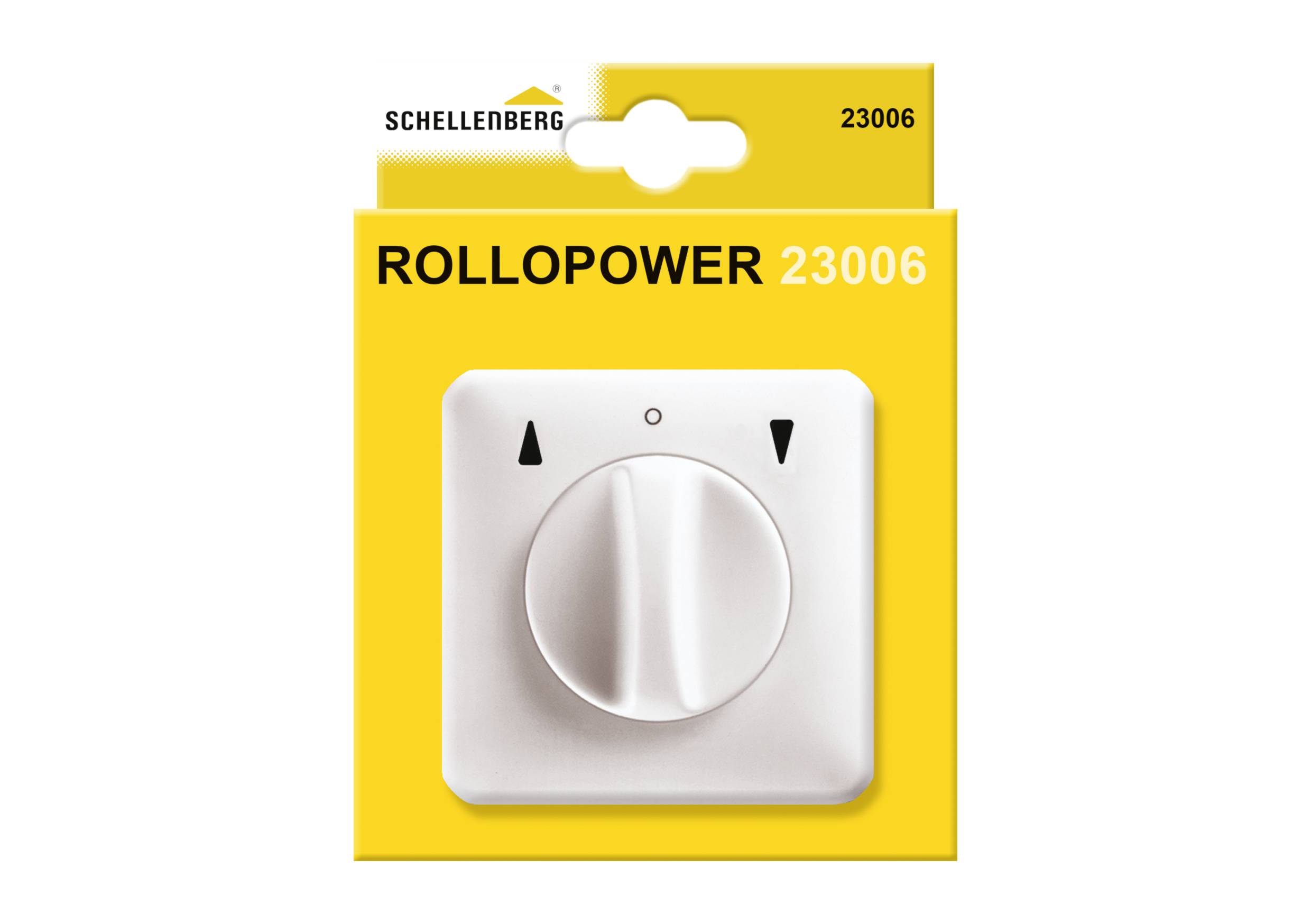 Schellenberg 23006 Bouton rotatif IP20 encastré