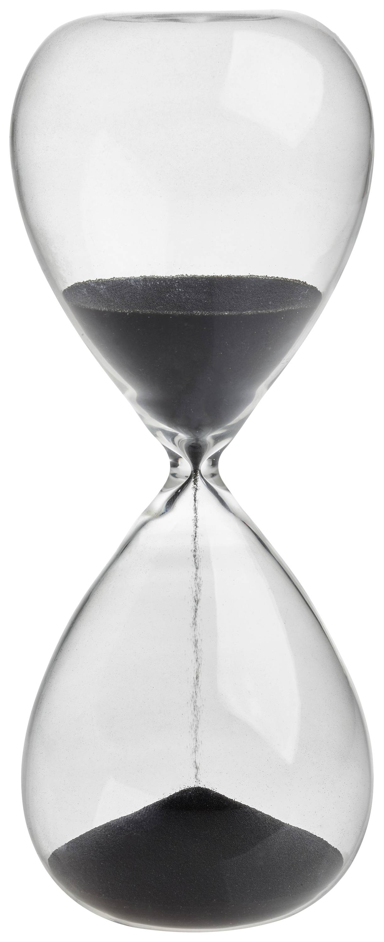 TFA Dostmann Sablier transparent, anthracite analogique