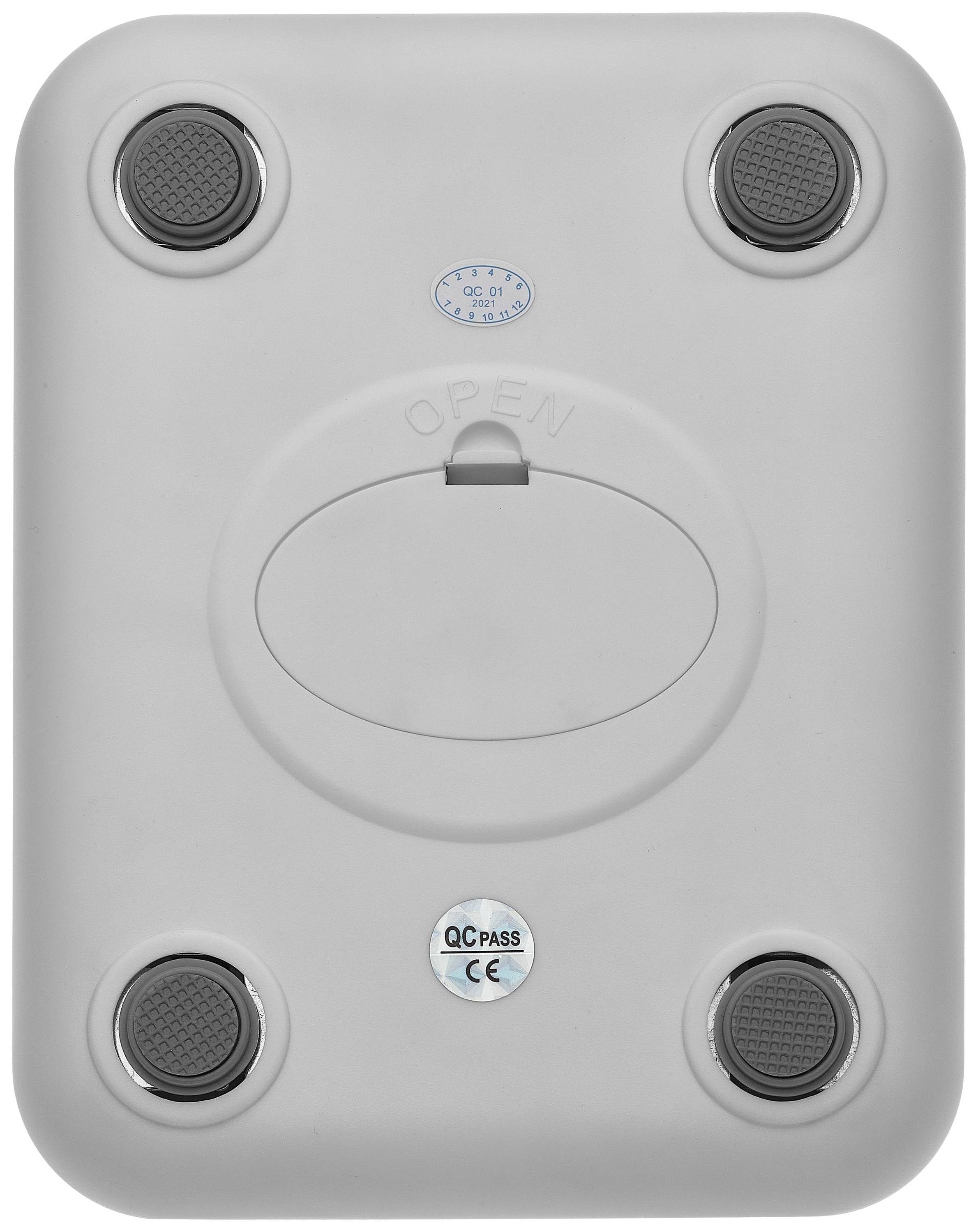 TFA Dostmann AMARETTI Balance de cuisine numérique Plage de pesée (max.)=10000 g argent 140 x 180 x 20