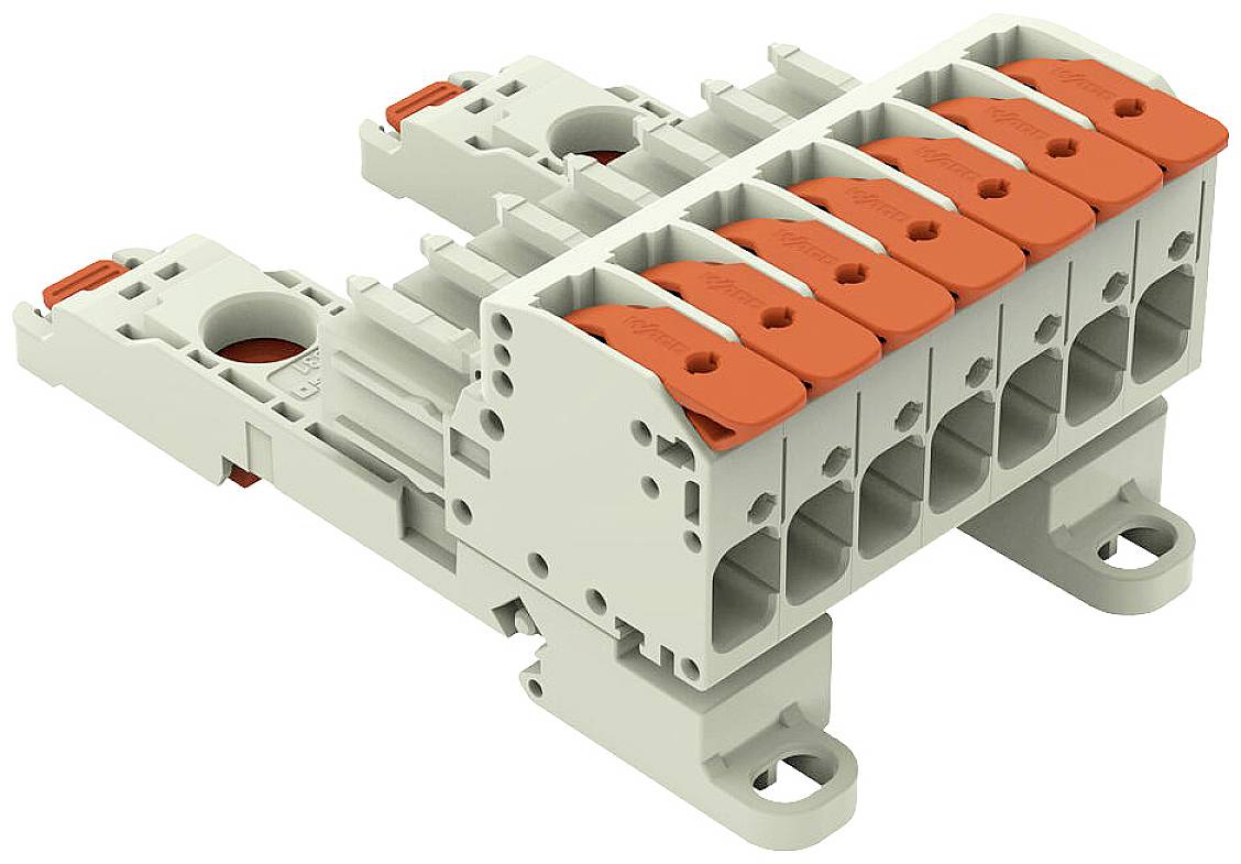 WAGO Boîtier femelle pour câble Pas: 7.62 mm 831-1107/306-000 6 pc(s)