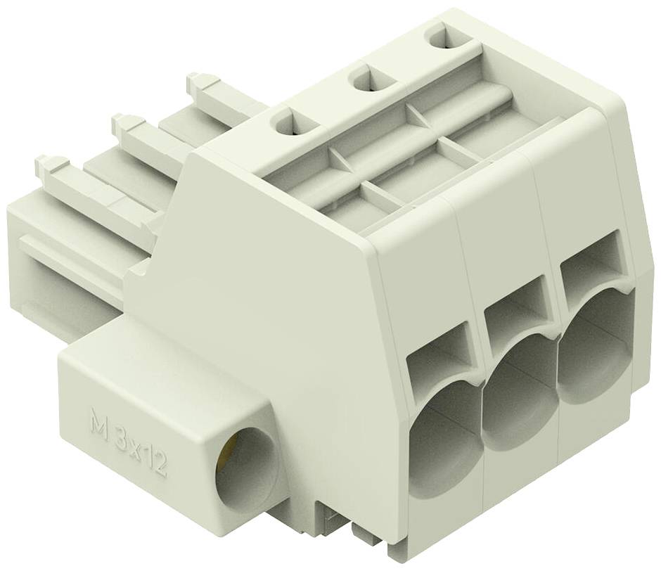 WAGO Boîtier femelle pour câble Pas: 7.62 mm 831-3103/107-000 24 pc(s)