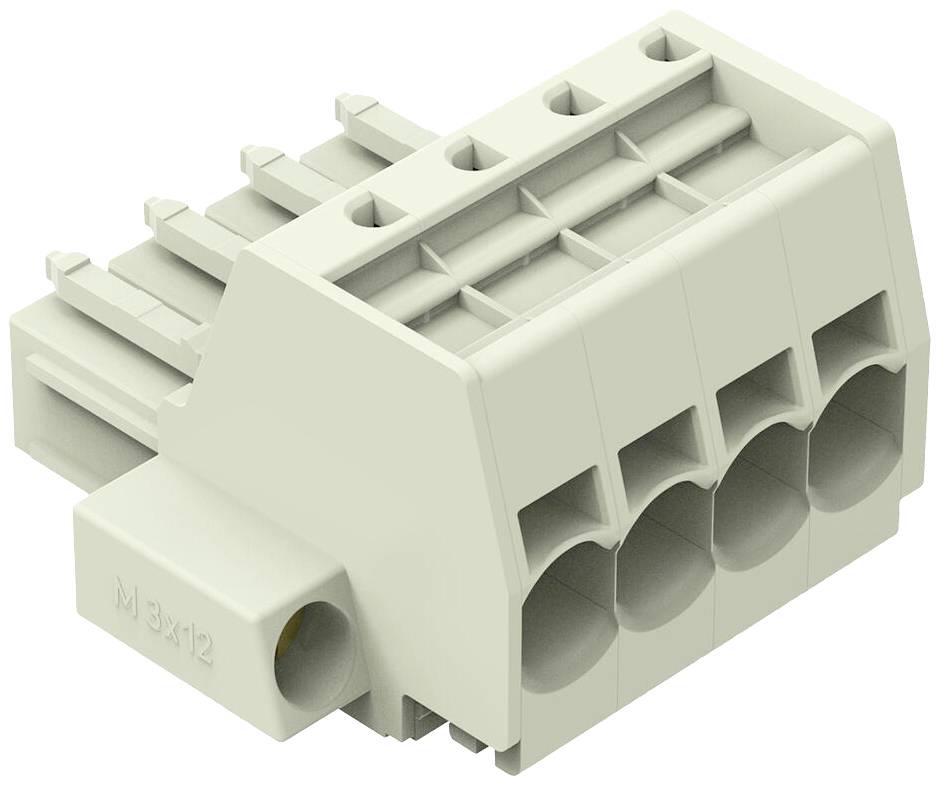 WAGO Boîtier femelle pour câble Pas: 7.62 mm 831-3104/107-000 24 pc(s)