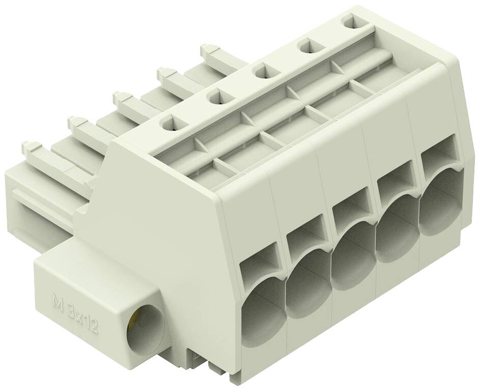 WAGO Boîtier femelle pour câble Pas: 7.62 mm 831-3105/107-000 24 pc(s)
