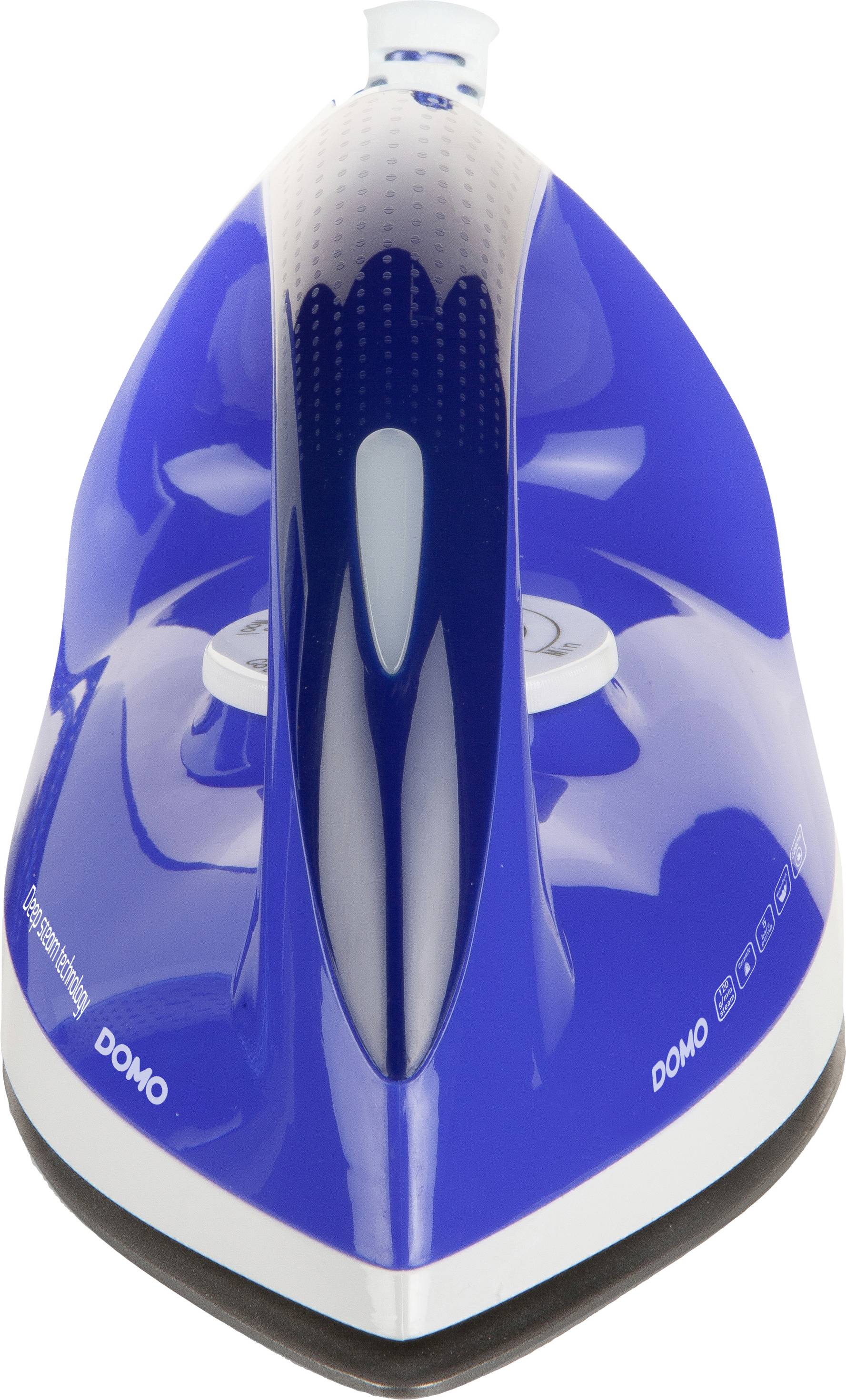 Fer à repasser à vapeur DOMO DO1069S bleu-blanc 2200 W