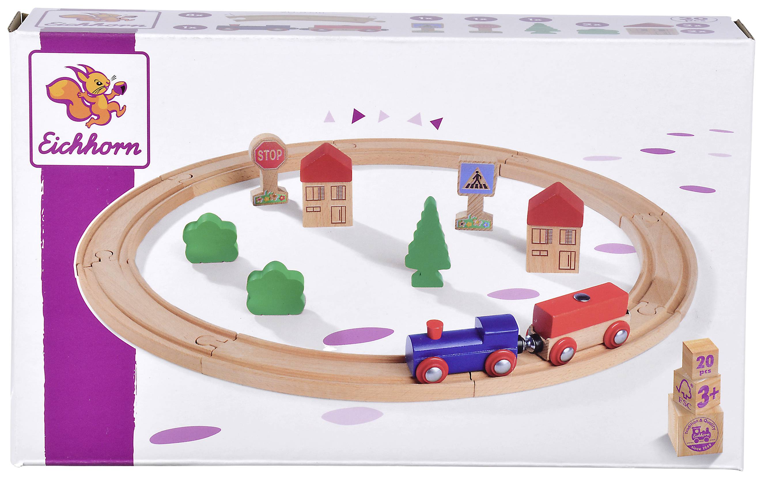 Eichhorn rail, cercle 20 pcs. 100006200