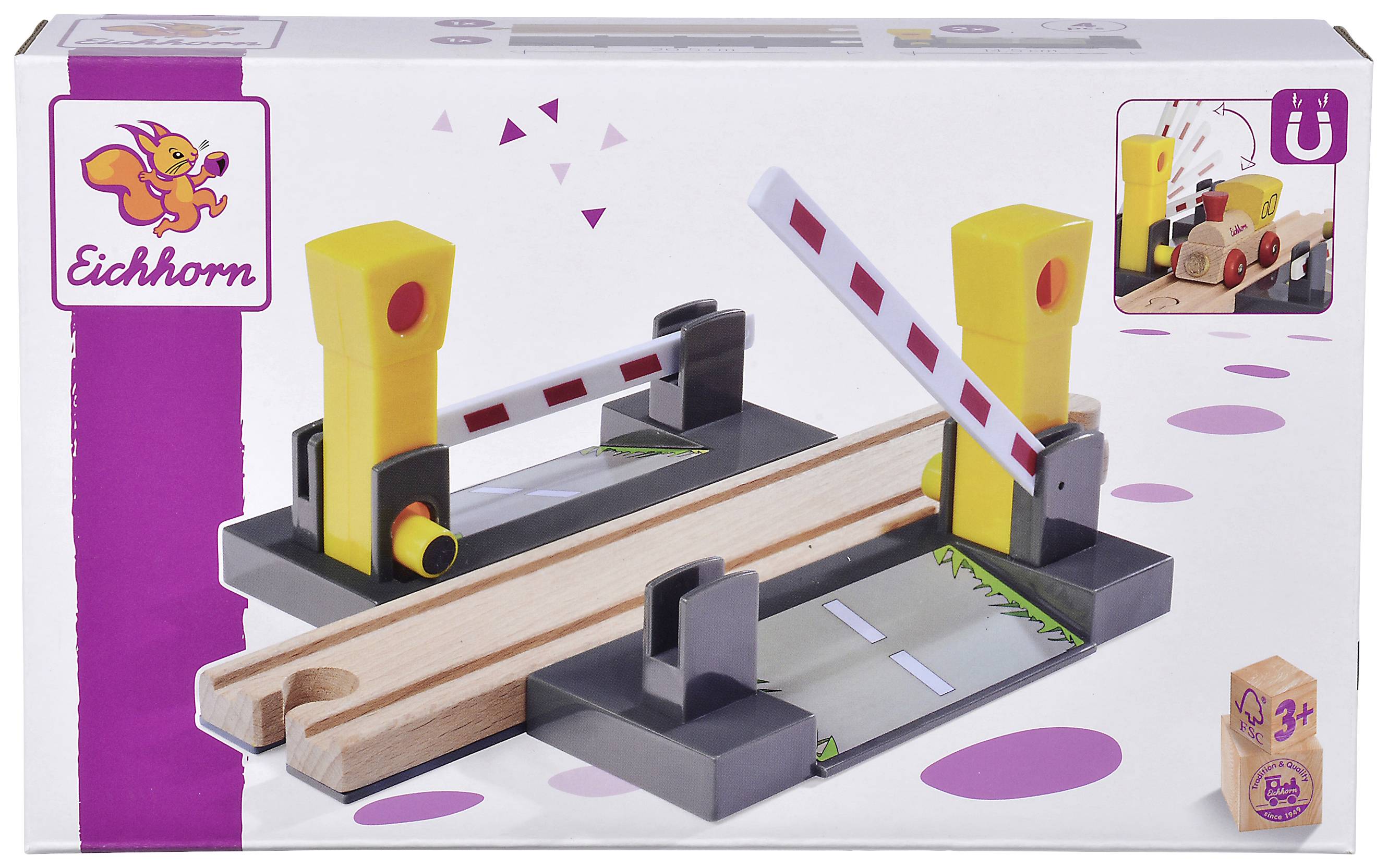 Passage à niveau Eichhorn, 4 pièces. 100006500