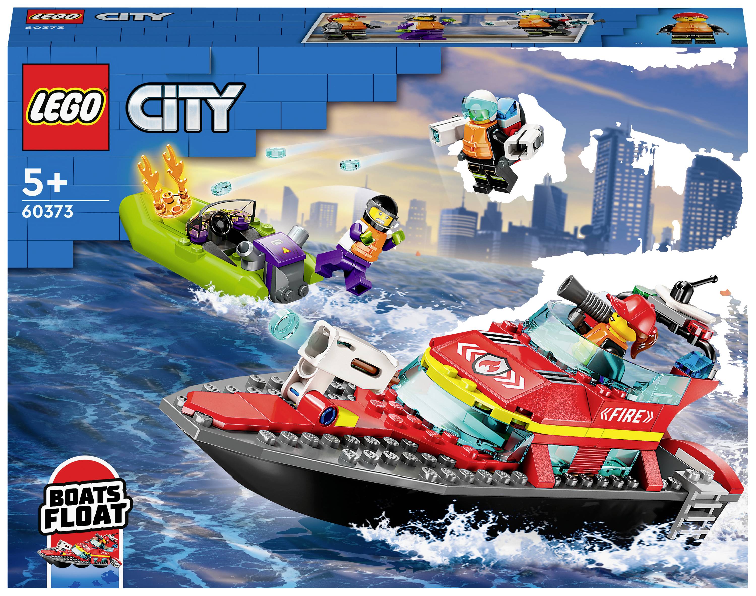 60373 LEGO® CITY Bateau d'incendie