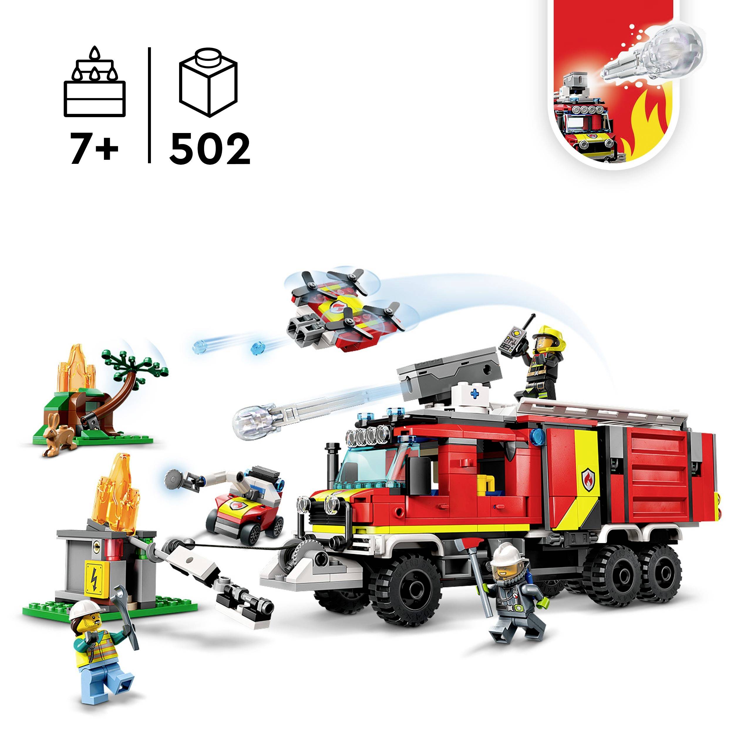 60374 LEGO® CITY Voiture de service des pompiers
