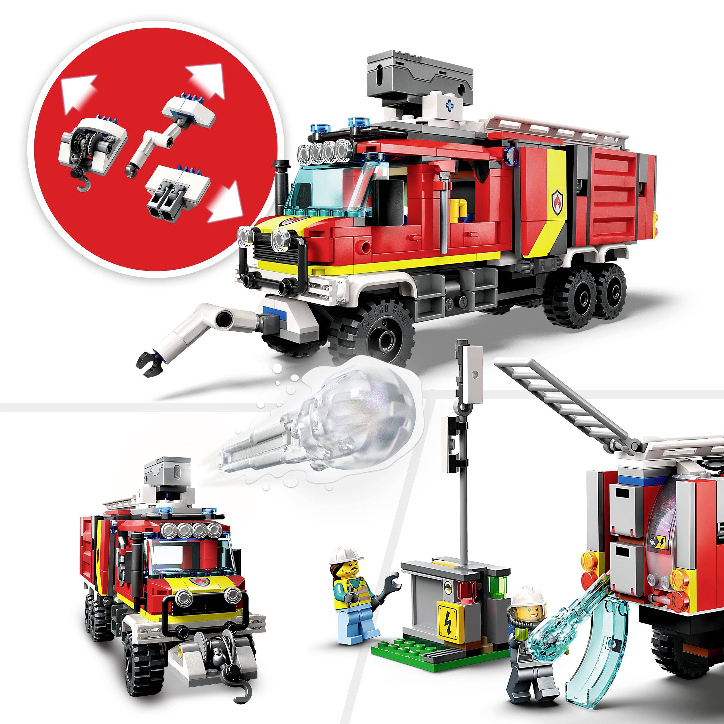 60374 LEGO® CITY Voiture de service des pompiers