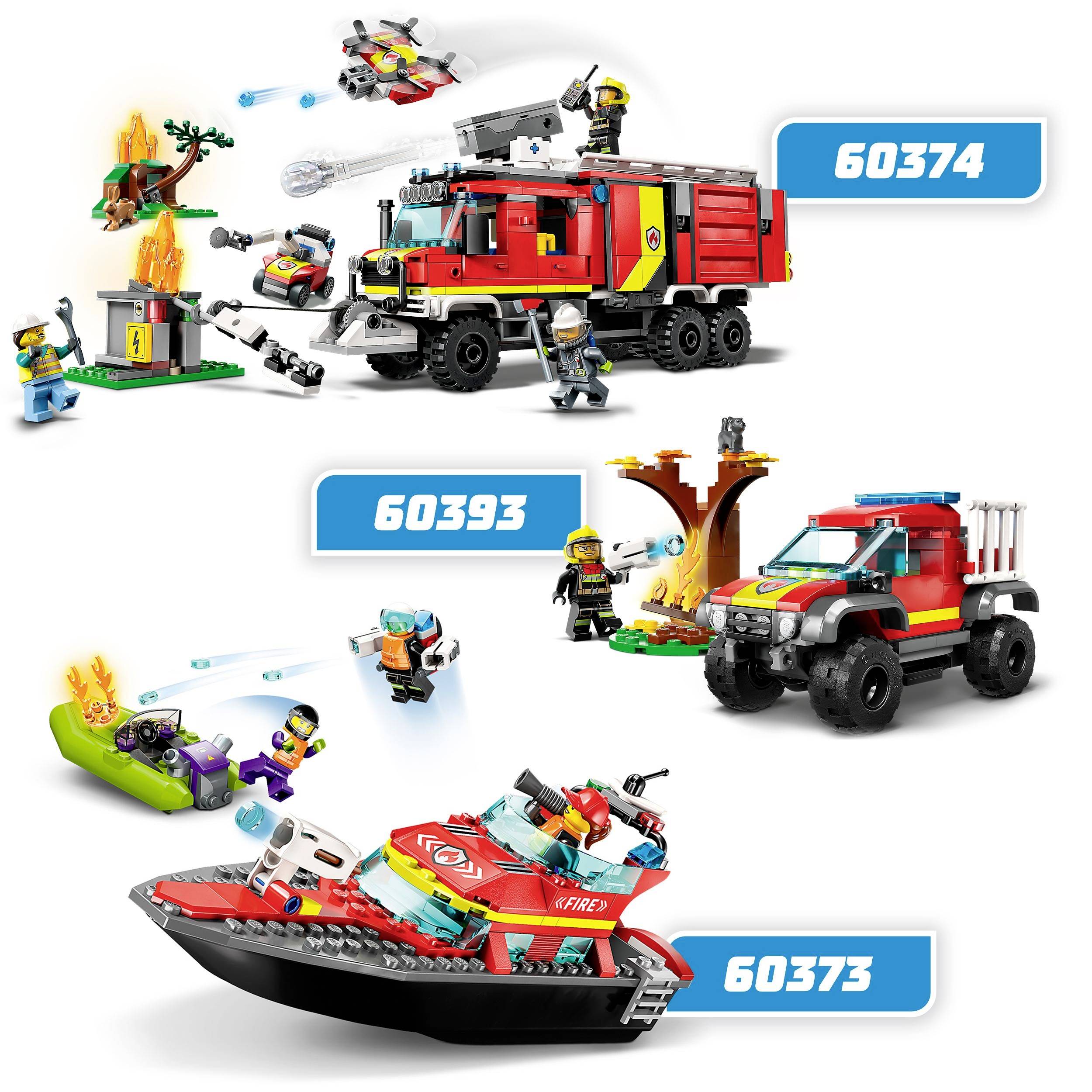 60374 LEGO® CITY Voiture de service des pompiers