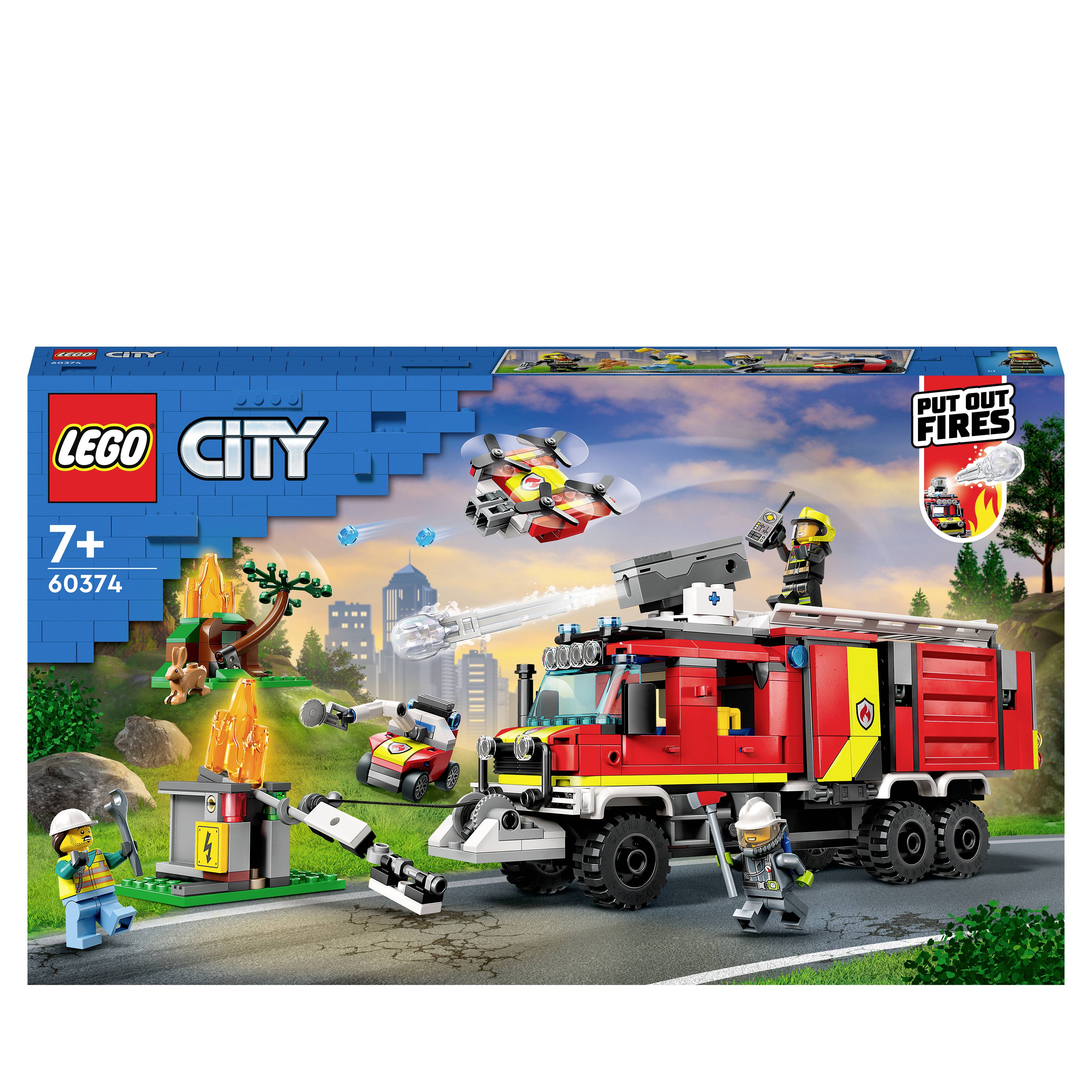 60374 LEGO® CITY Voiture de service des pompiers