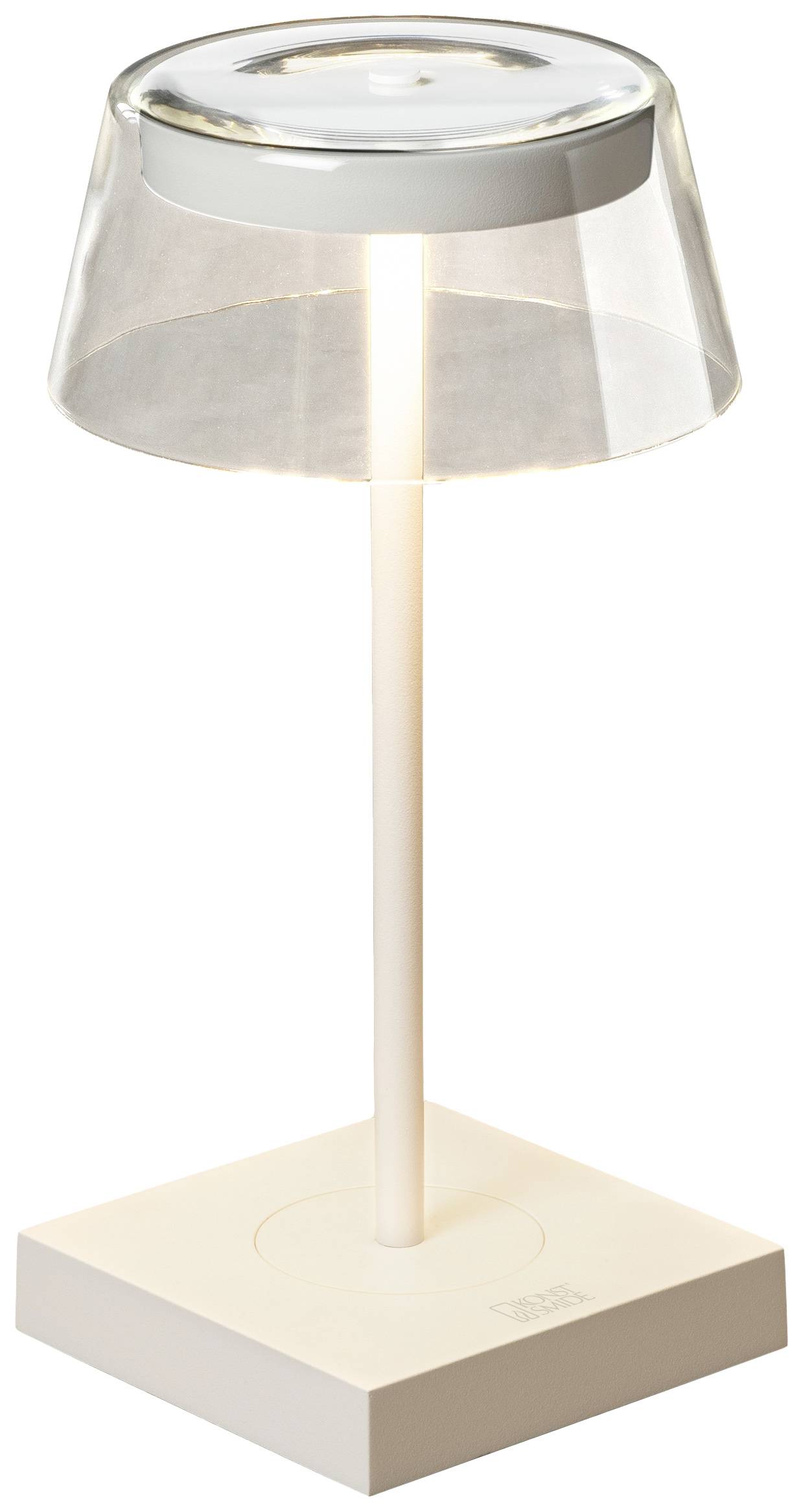 Konstsmide 7816-250 Scilla weiss Lampe de table à LED d'extérieur 2.5 W blanc chaud blanc
