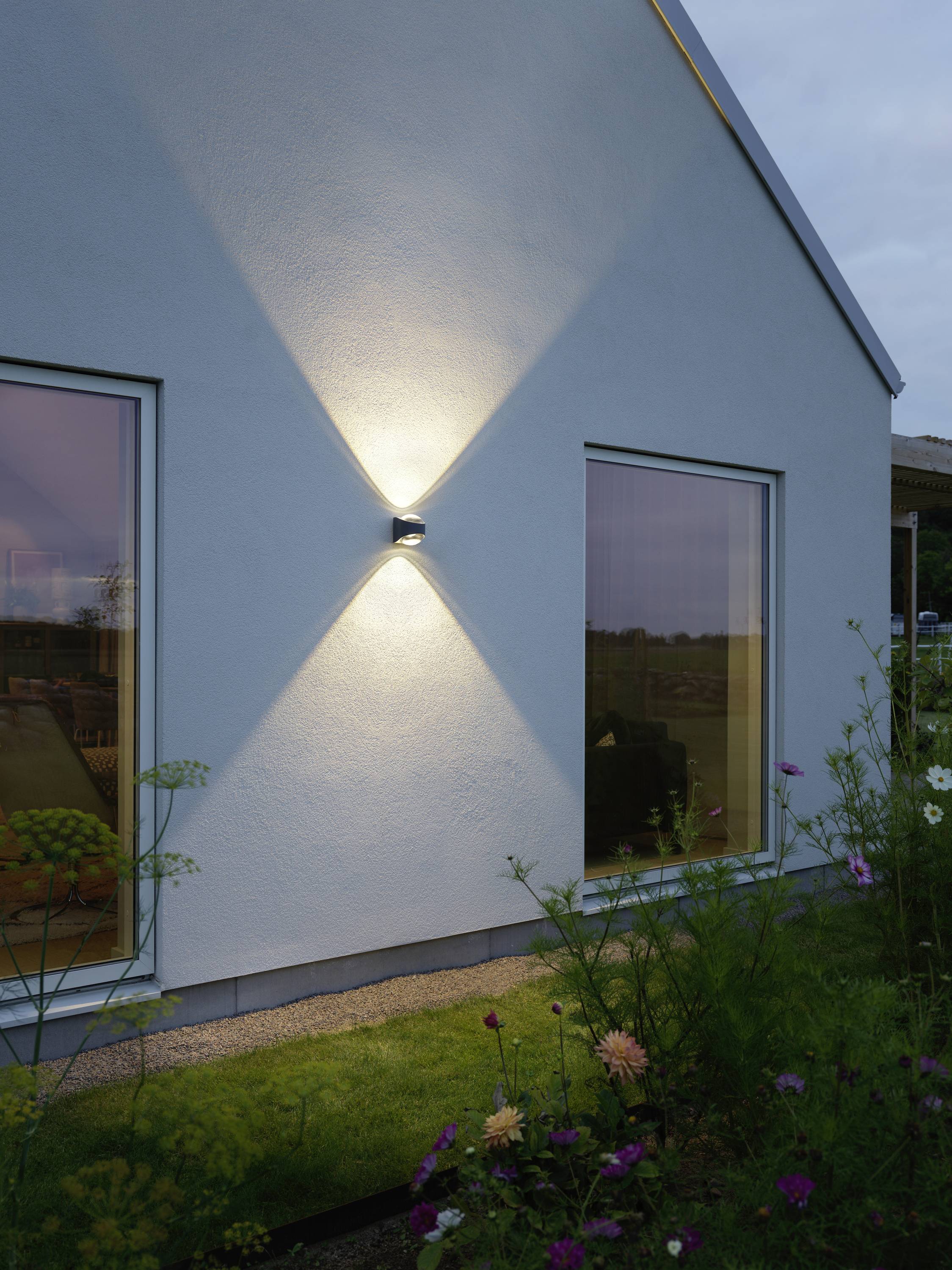 Konstsmide Bitonto anthrazit 7884-370 Applique LED extérieure CEE: E (A - G) LED 11 W anthracite