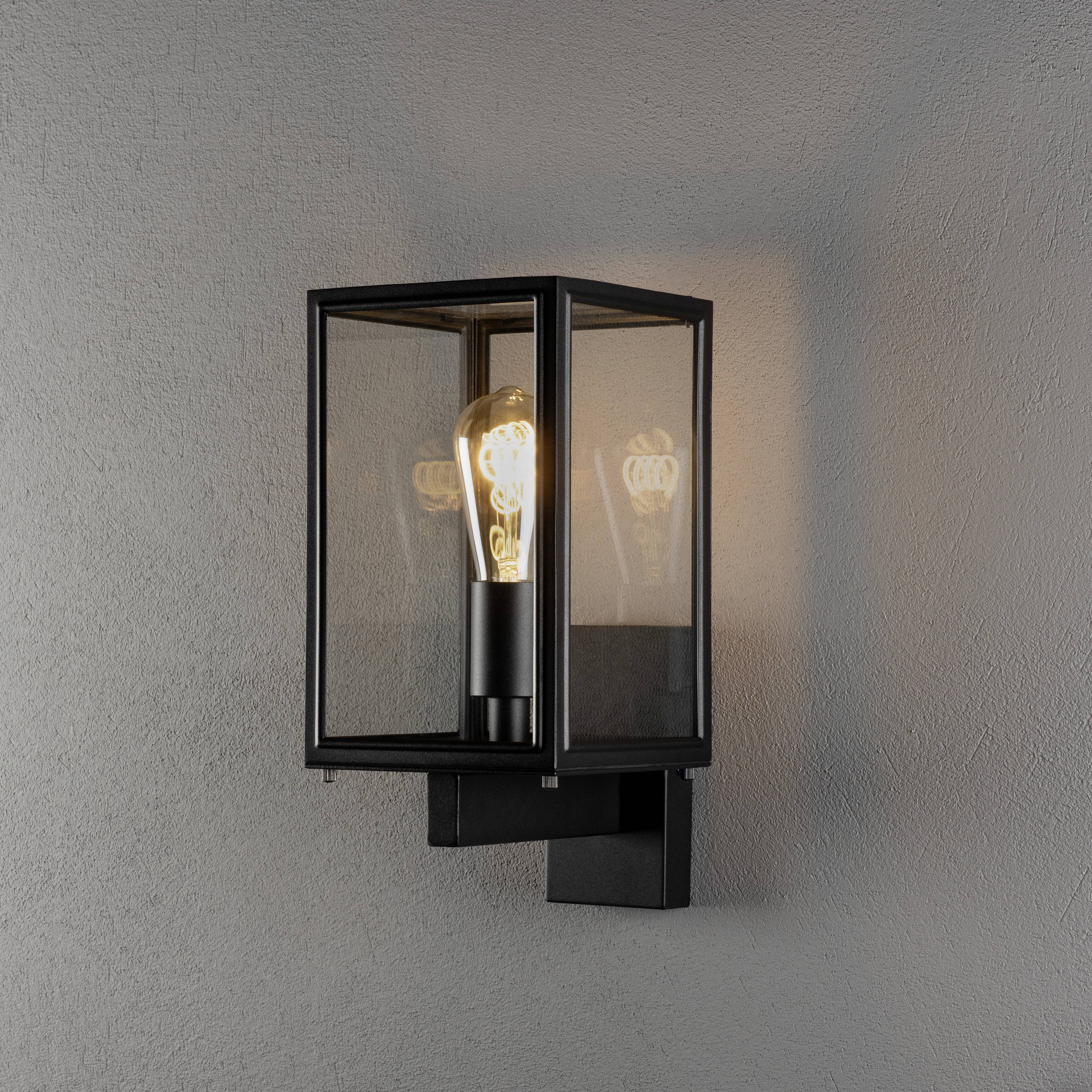 Konstsmide Carpi schwarz 7352-750 Applique extérieure E27 noir