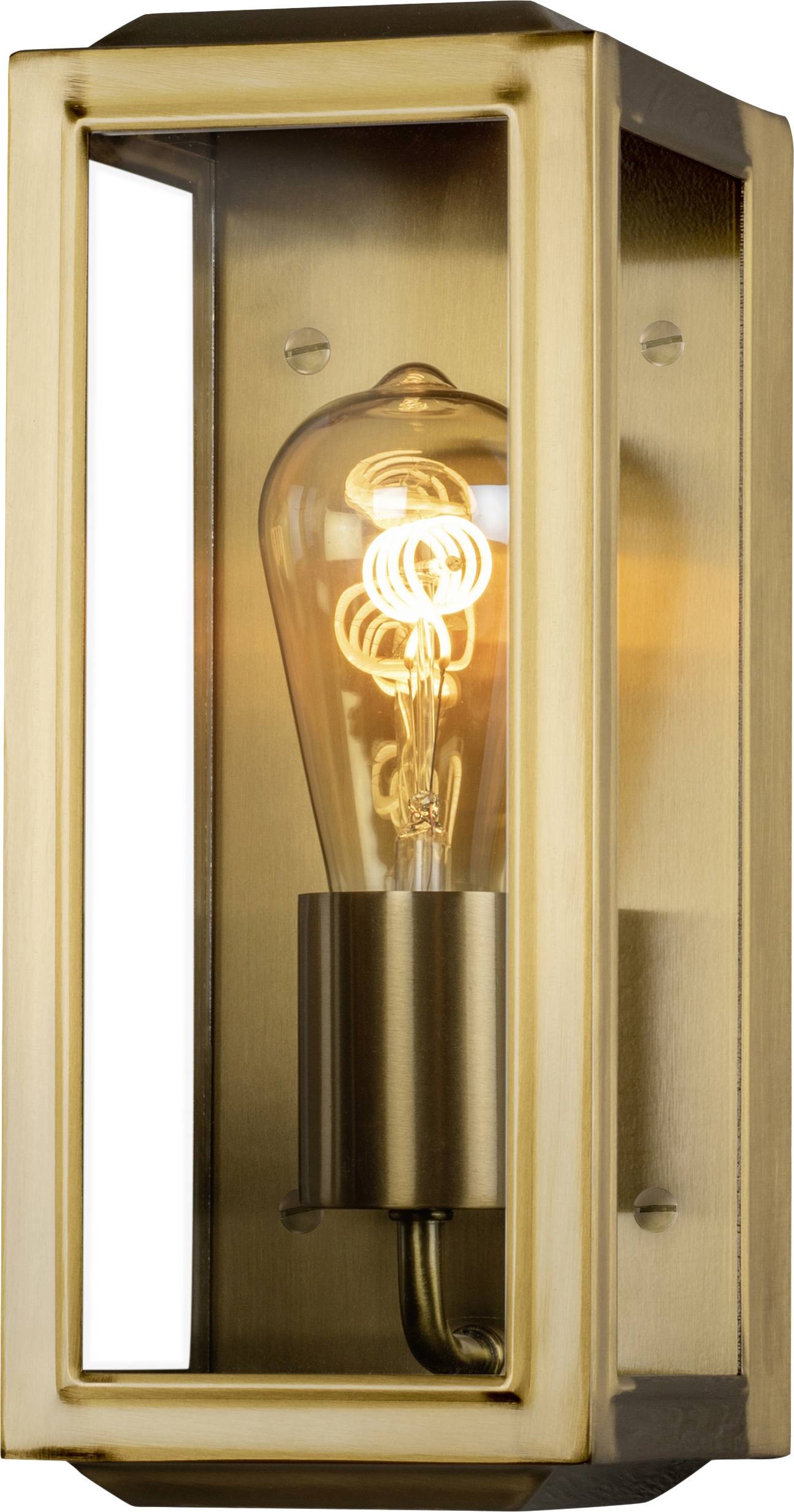 Konstsmide Carpi Messing 7348-800 Applique extérieure E27 laiton