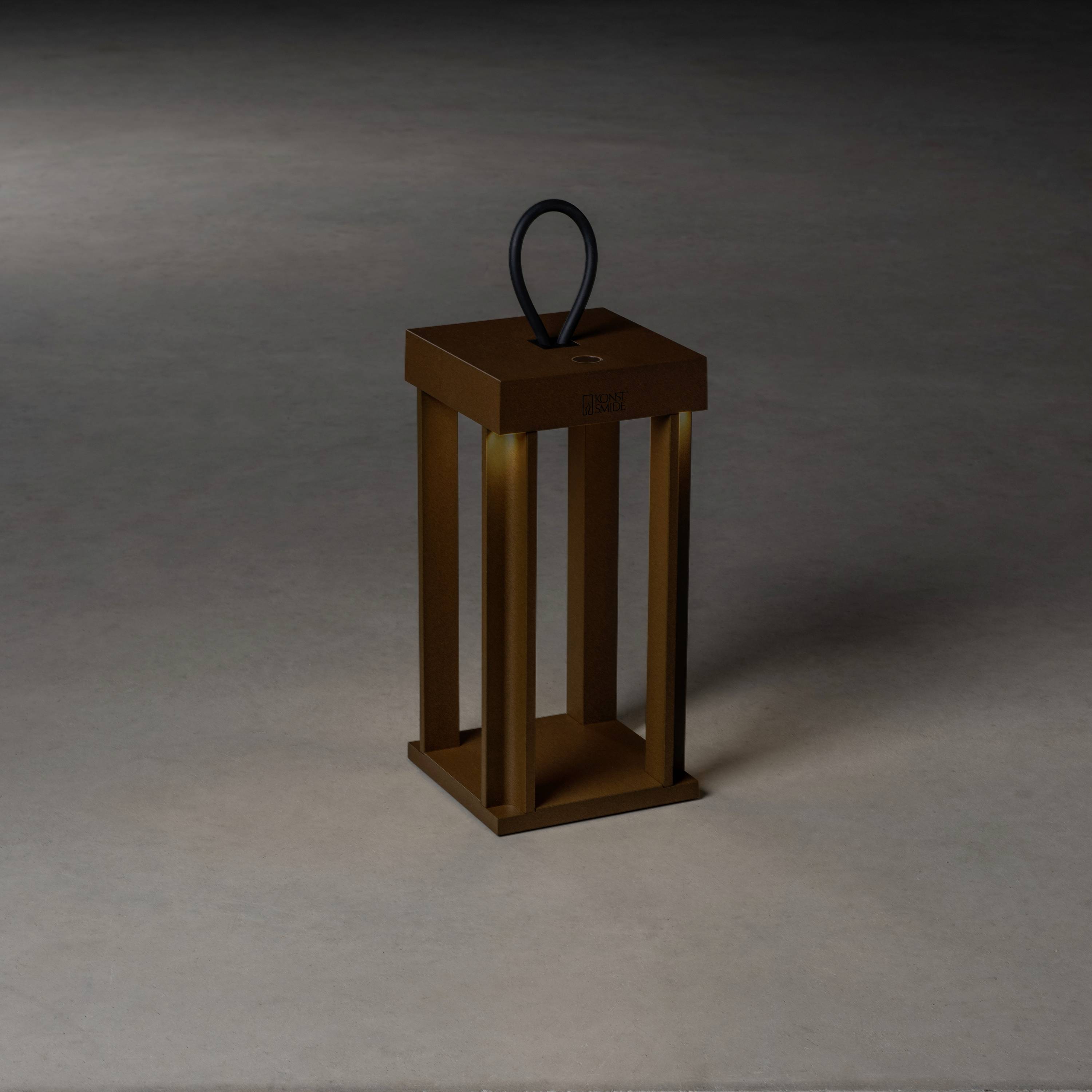 Konstsmide Cannes Rost 7819-970 Lanterne LED LED 2.2 W marron rouille