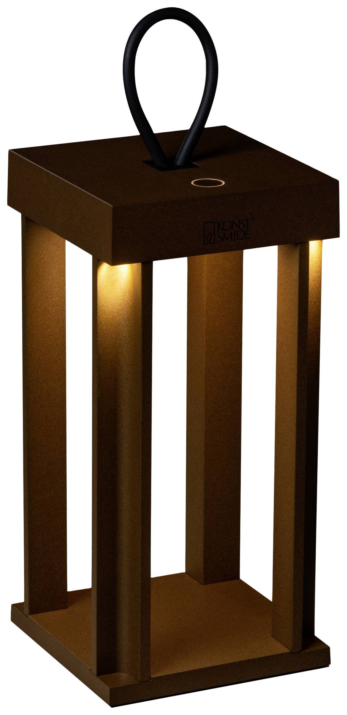 Konstsmide Cannes Rost 7819-970 Lanterne LED LED 2.2 W marron rouille