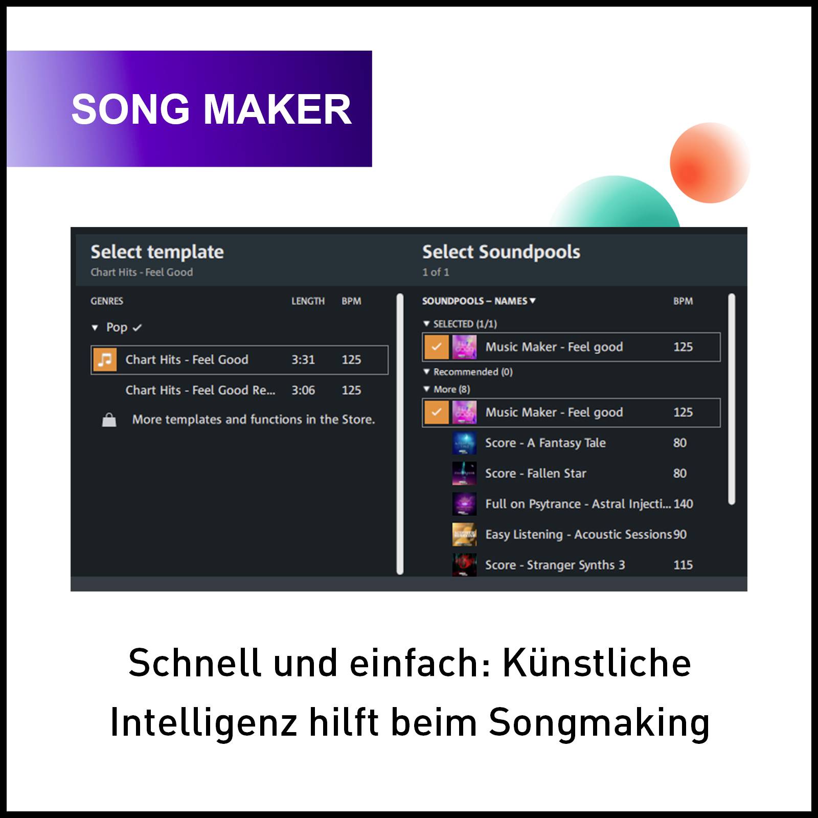 Magix Music Maker 2023 Plus Edition licence annuelle, 1 licence Windows Montage vidéo
