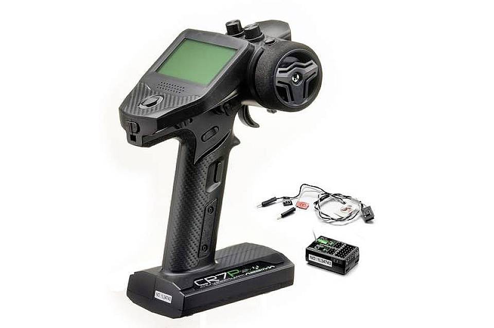 Absima CR7P Radiocommande à poignée pistolet 2,4 GHz Nombre de canaux: 7 avec récepteur