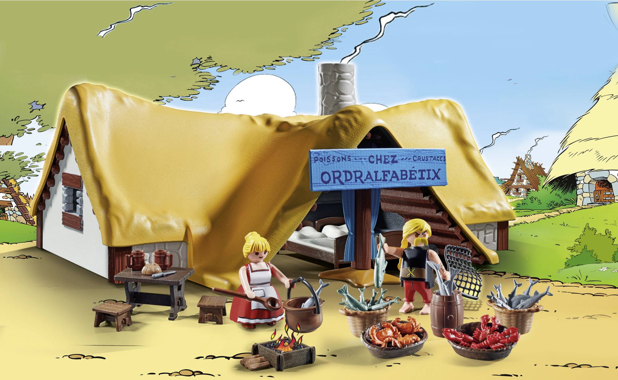 Playmobil® Asterix Cabane du DPP 71266