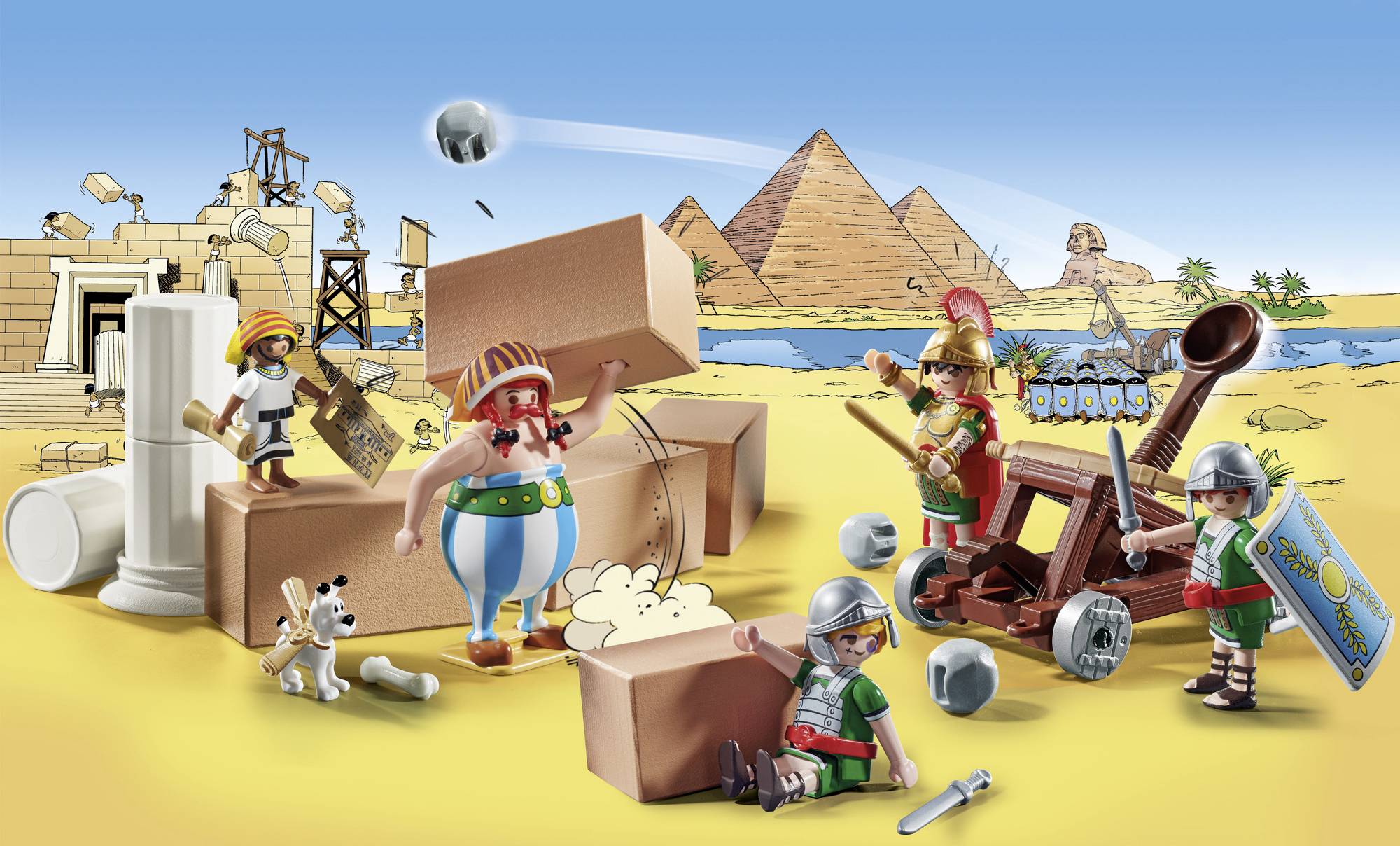 Playmobil® Asterix Numerobis et la bataille de d 71268