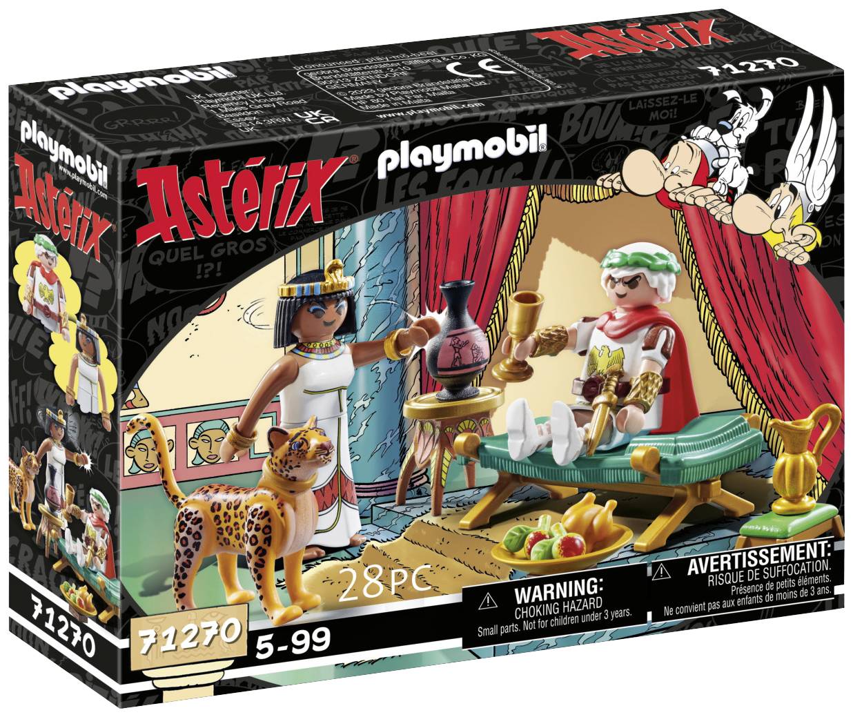 Playmobil® Asterix Caesar et Kleopatra 71270