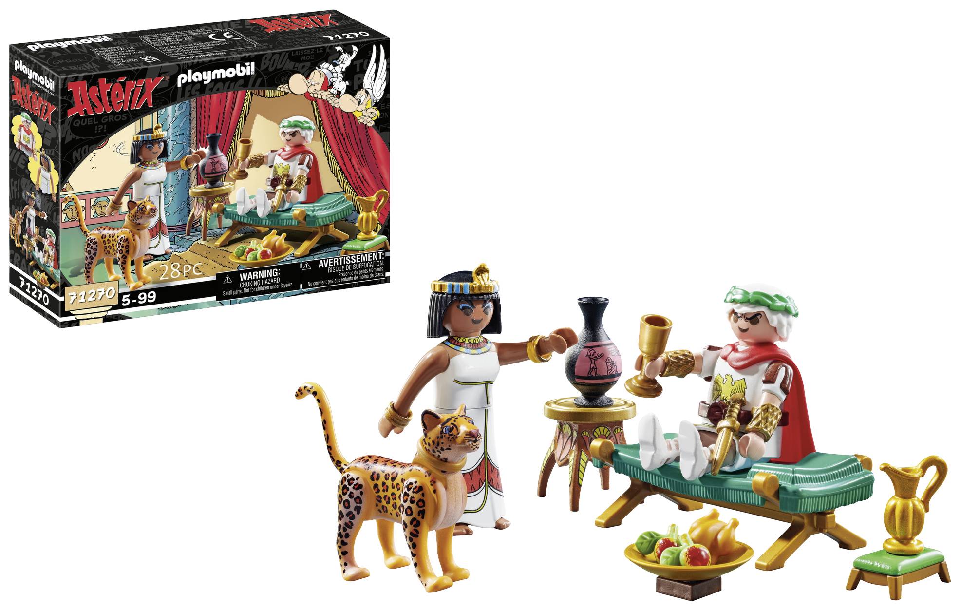 Playmobil® Asterix Caesar et Kleopatra 71270