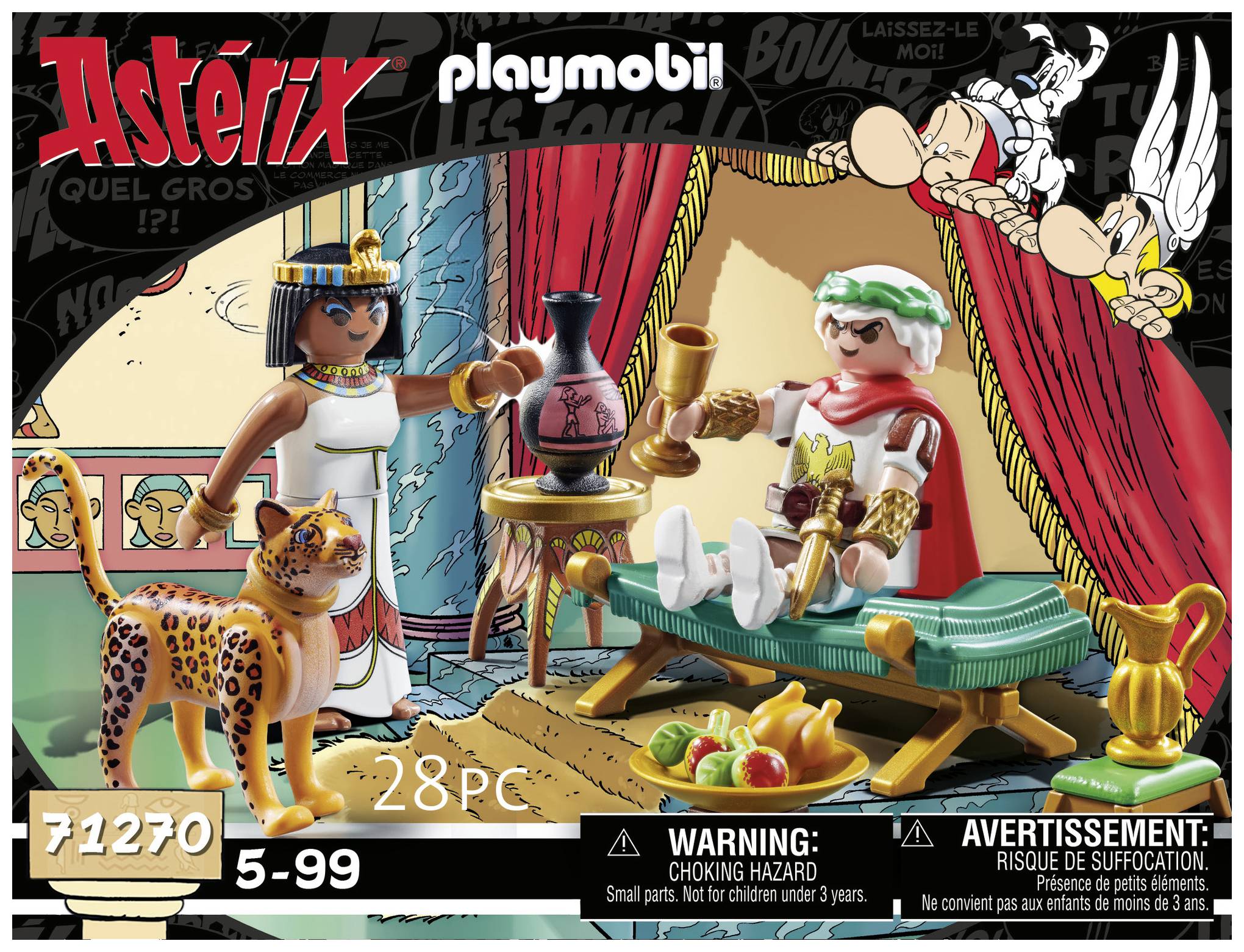 Playmobil® Asterix Caesar et Kleopatra 71270