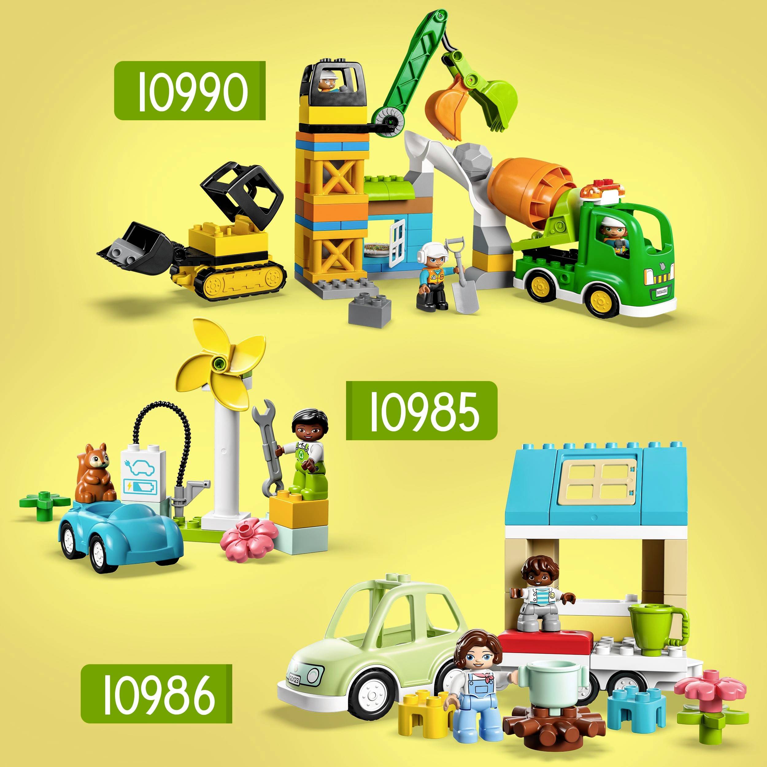 10985 LEGO® DUPLO® Éolienne et voiture électrique