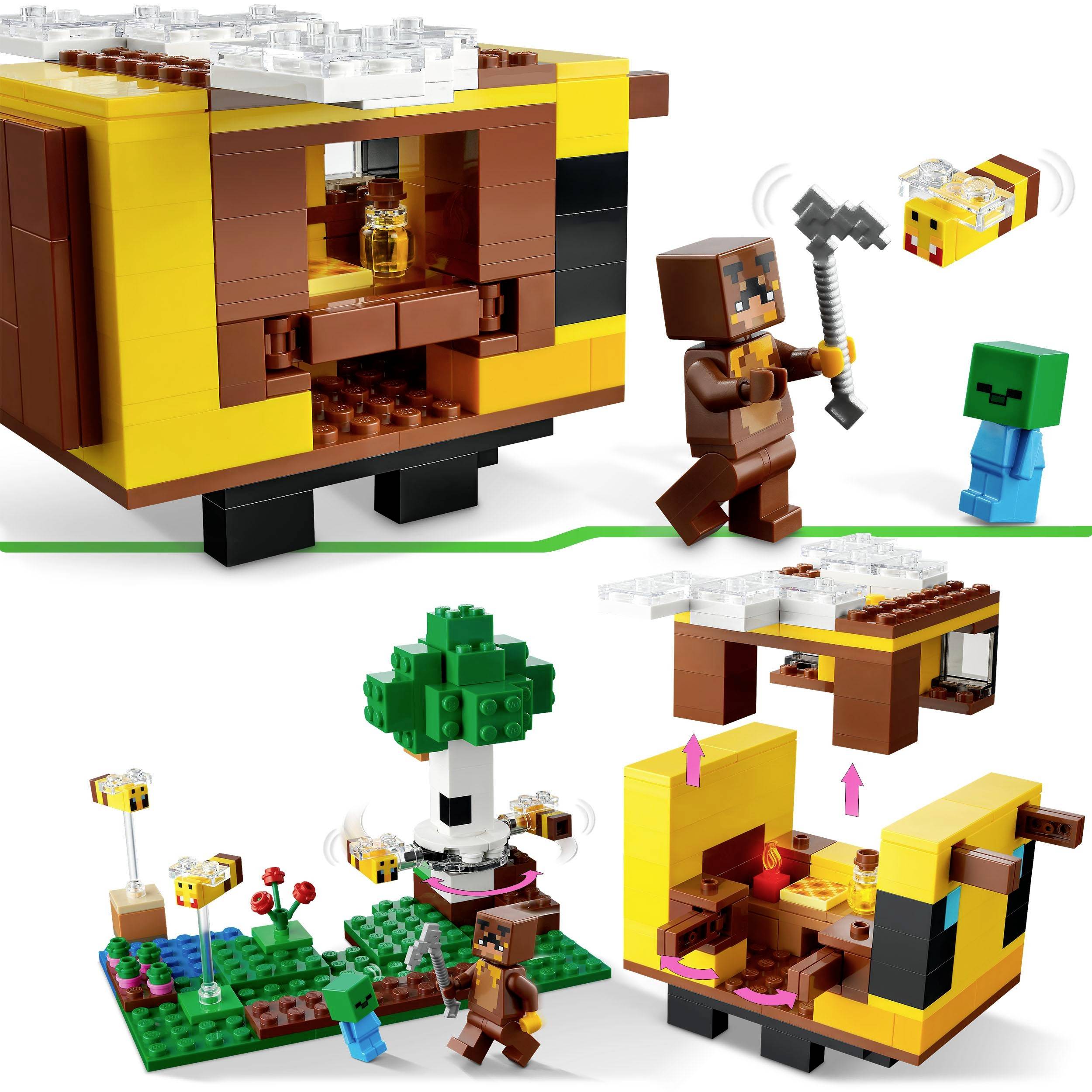 21241 LEGO® MINECRAFT La peau des abeilles