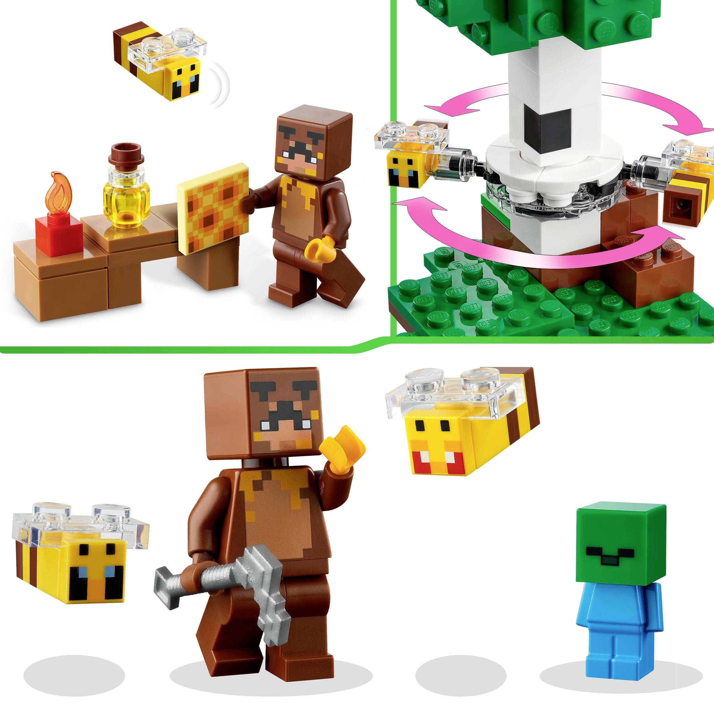 21241 LEGO® MINECRAFT La peau des abeilles
