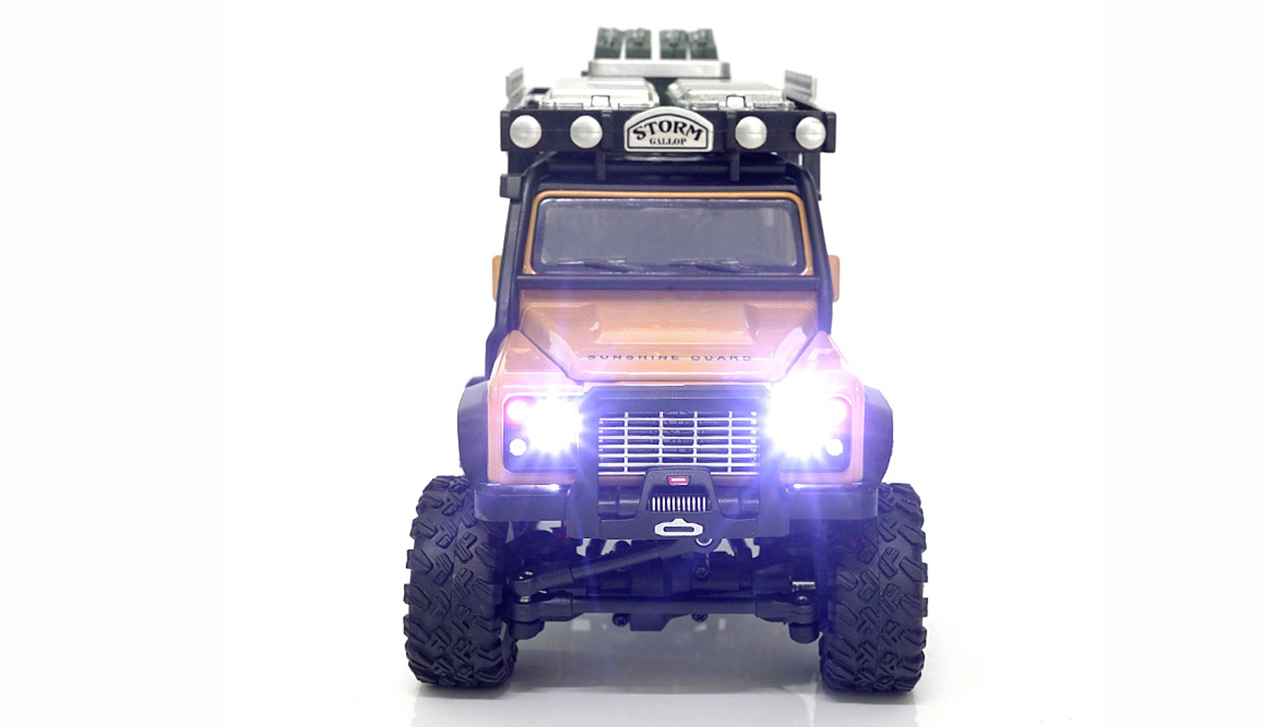 Amewi brushed 1:28 Auto RC électrique Crawler 4 roues motrices (4WD) prêt à fonctionner (RtR) 2,4 GHz