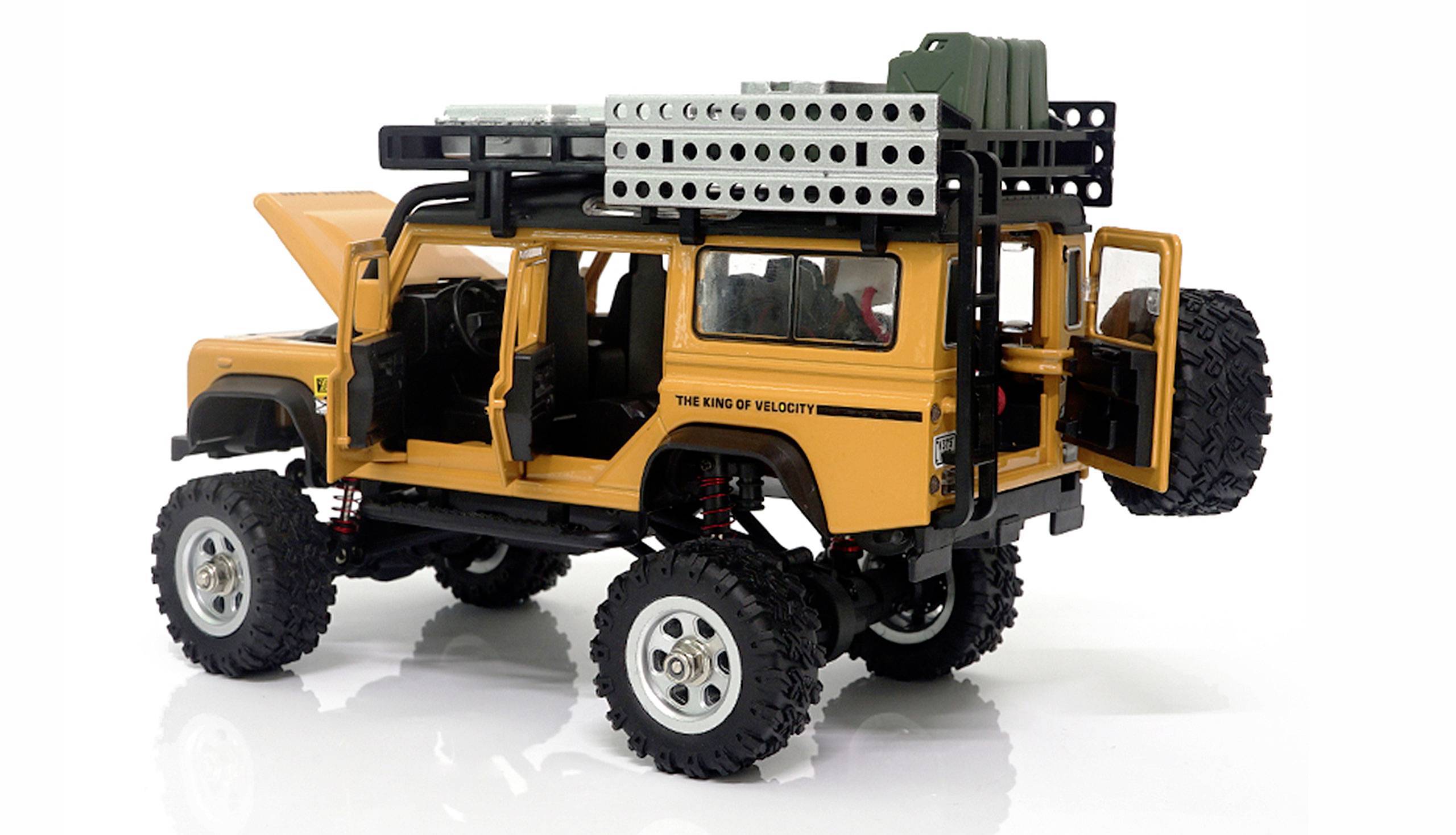 Amewi brushed 1:28 Auto RC électrique Crawler 4 roues motrices (4WD) prêt à fonctionner (RtR) 2,4 GHz