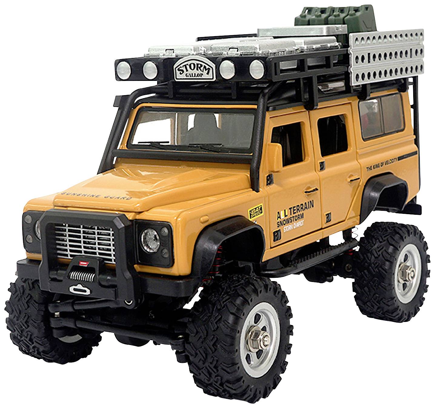 Amewi brushed 1:28 Auto RC électrique Crawler 4 roues motrices (4WD) prêt à fonctionner (RtR) 2,4 GHz