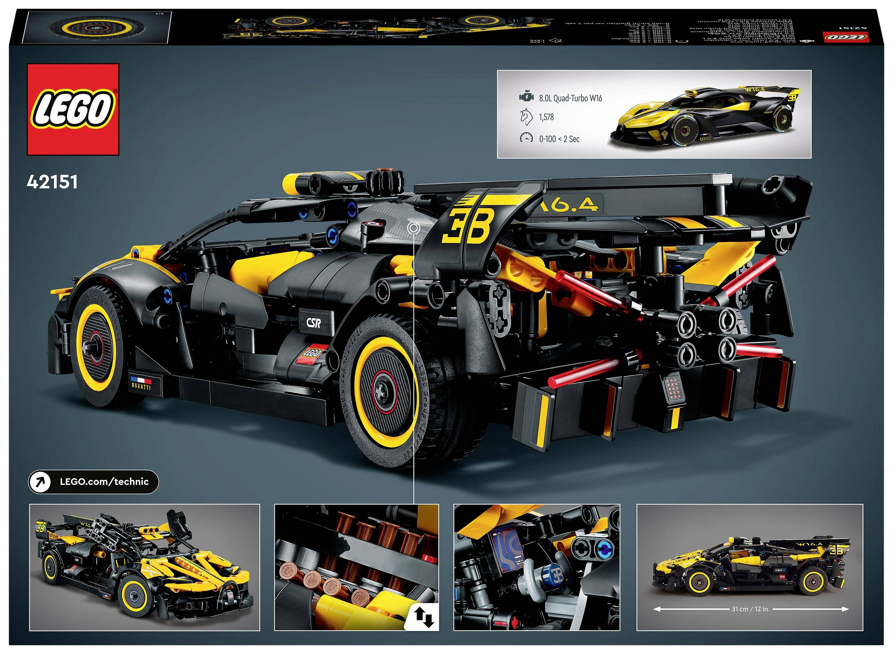 42151 LEGO® TECHNIC Bolide Bugatti